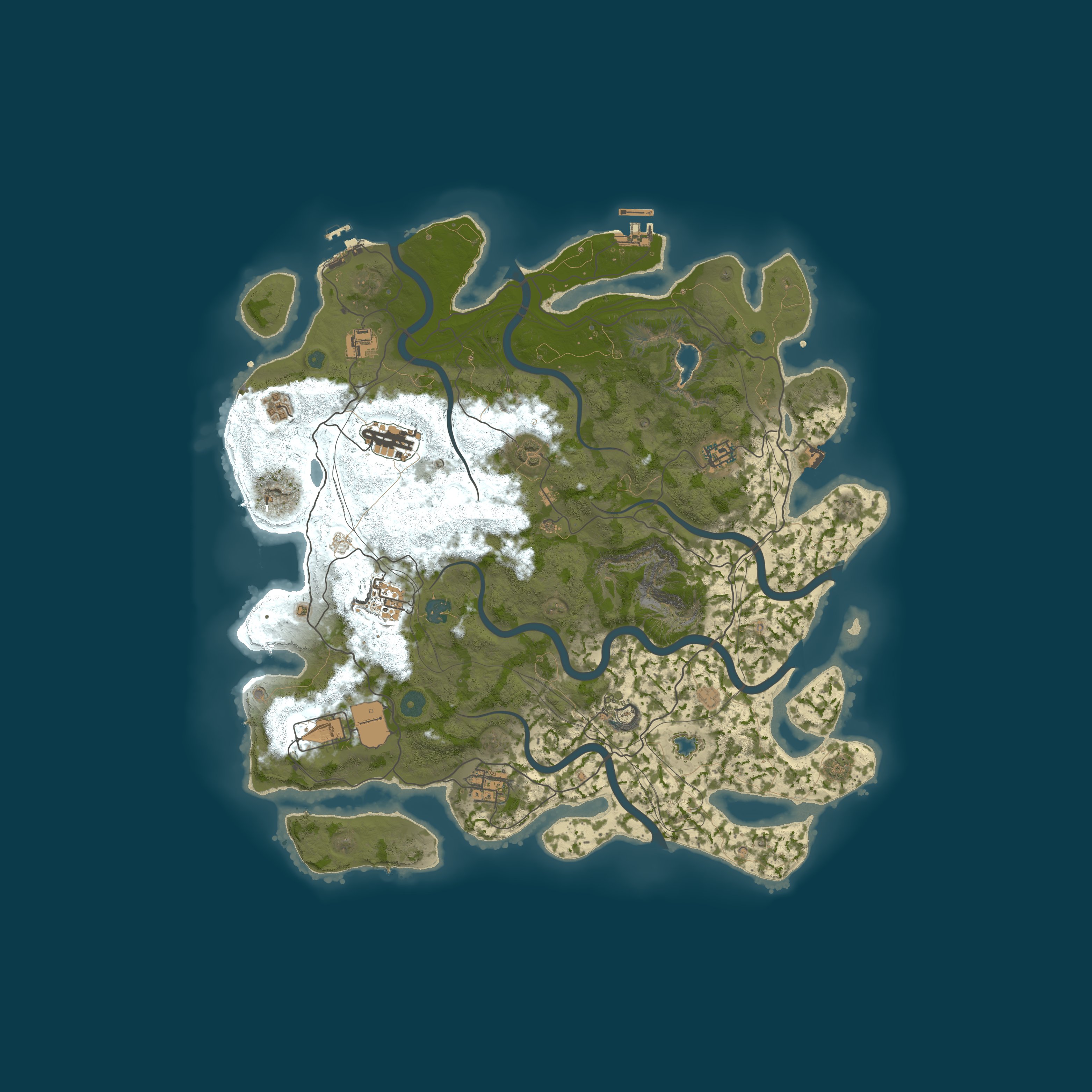 Map for [NZ/AU] ChilledKiwi 2x  Gather