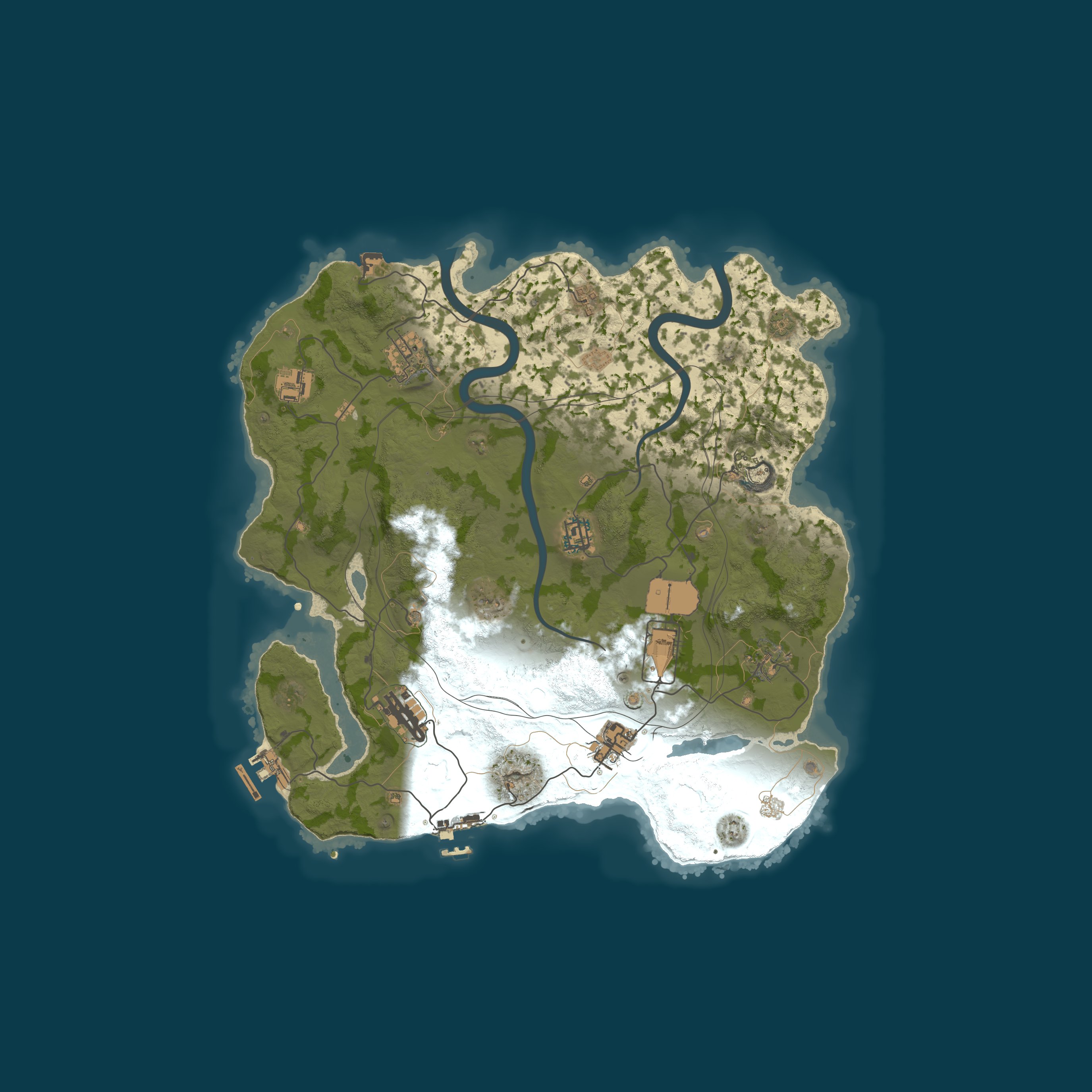 Rust map 3500/1337