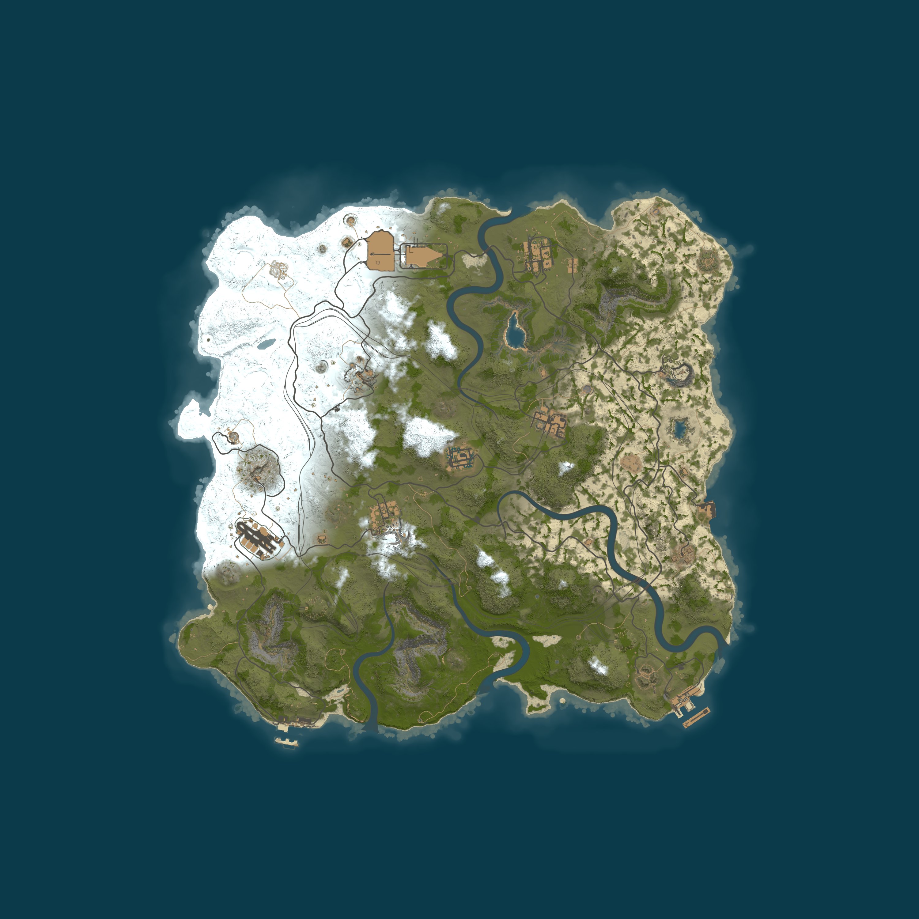 Карта сервера