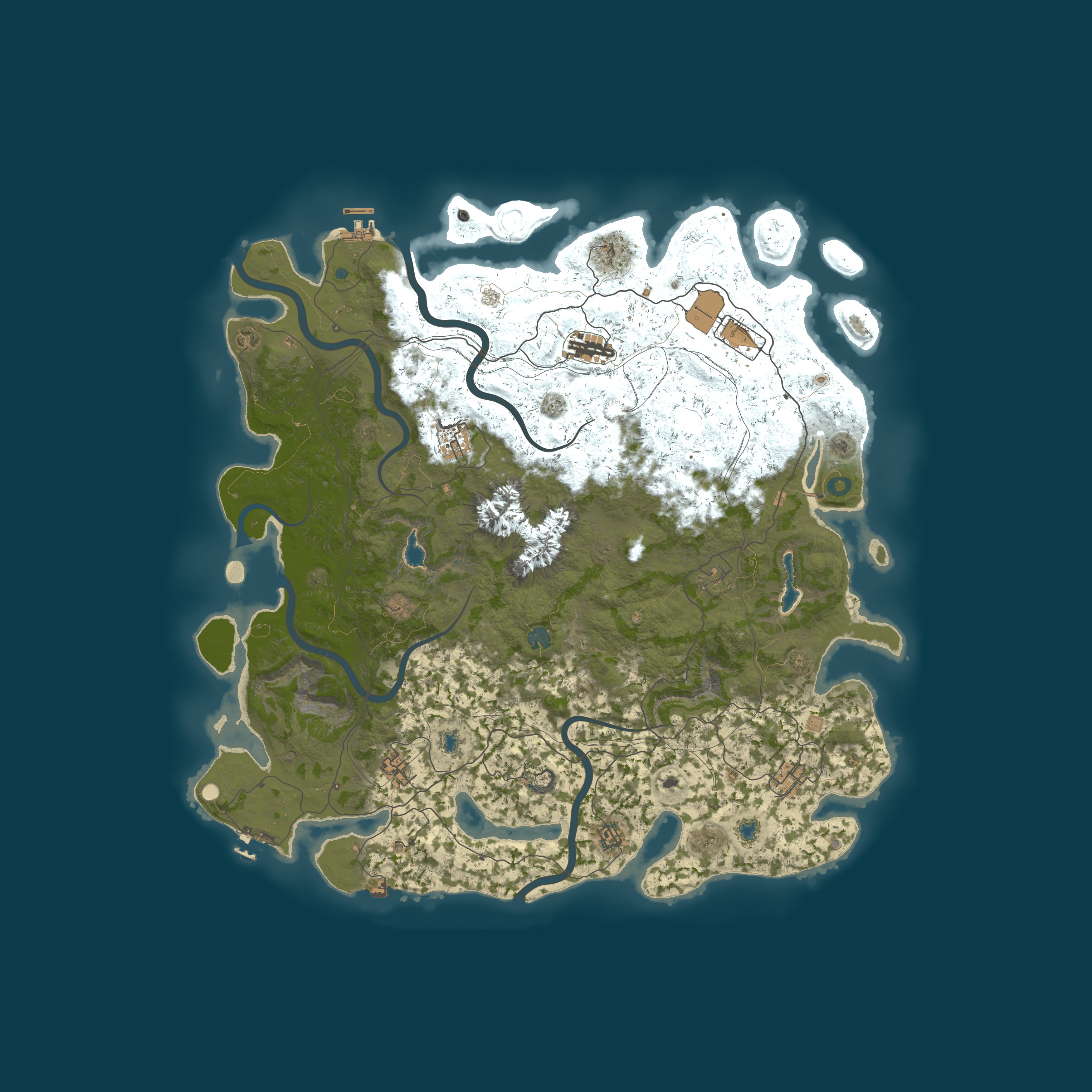 Map for [UK] Live Laugh Loot 1x PVE & PVP