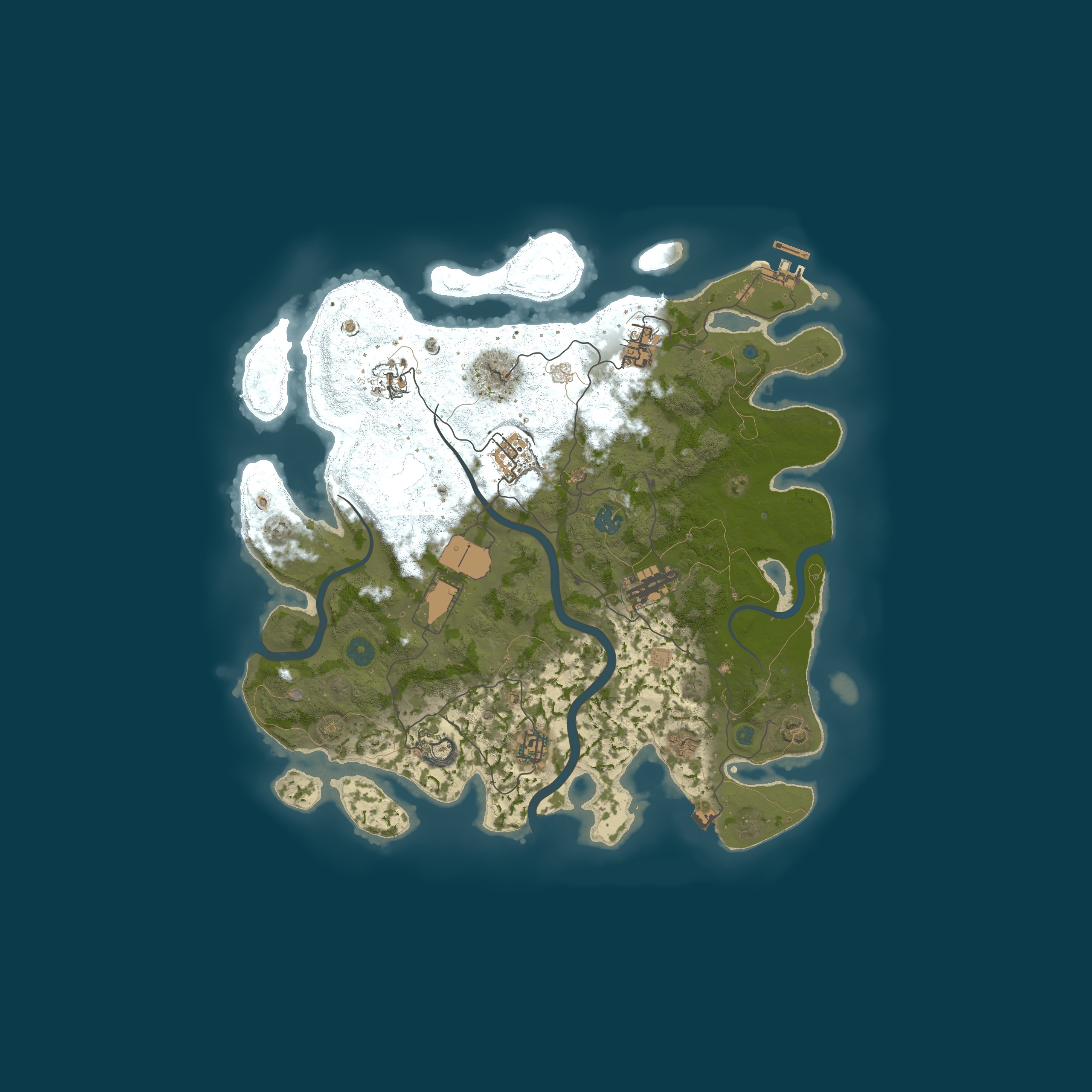 Map for Fury Rust #1 [PVE|RB|NPC|EVENTS|BUILD|CHILL]