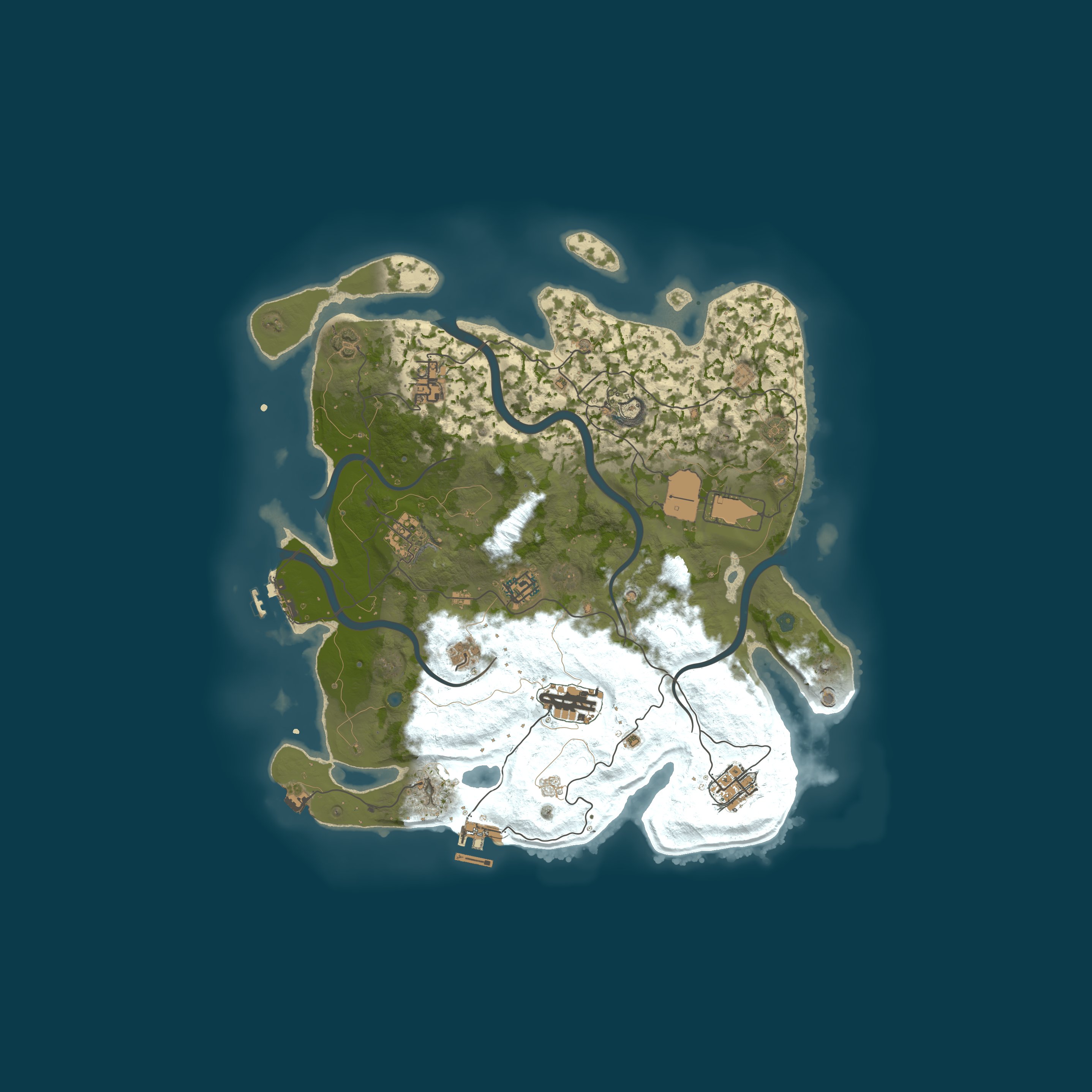 Карта сервера