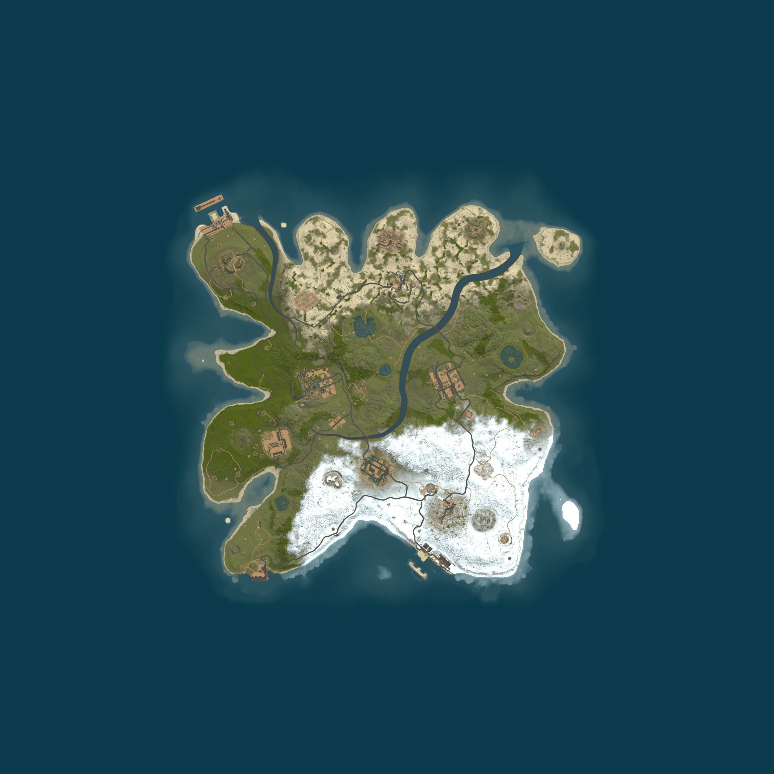 Rust map 3000/1337