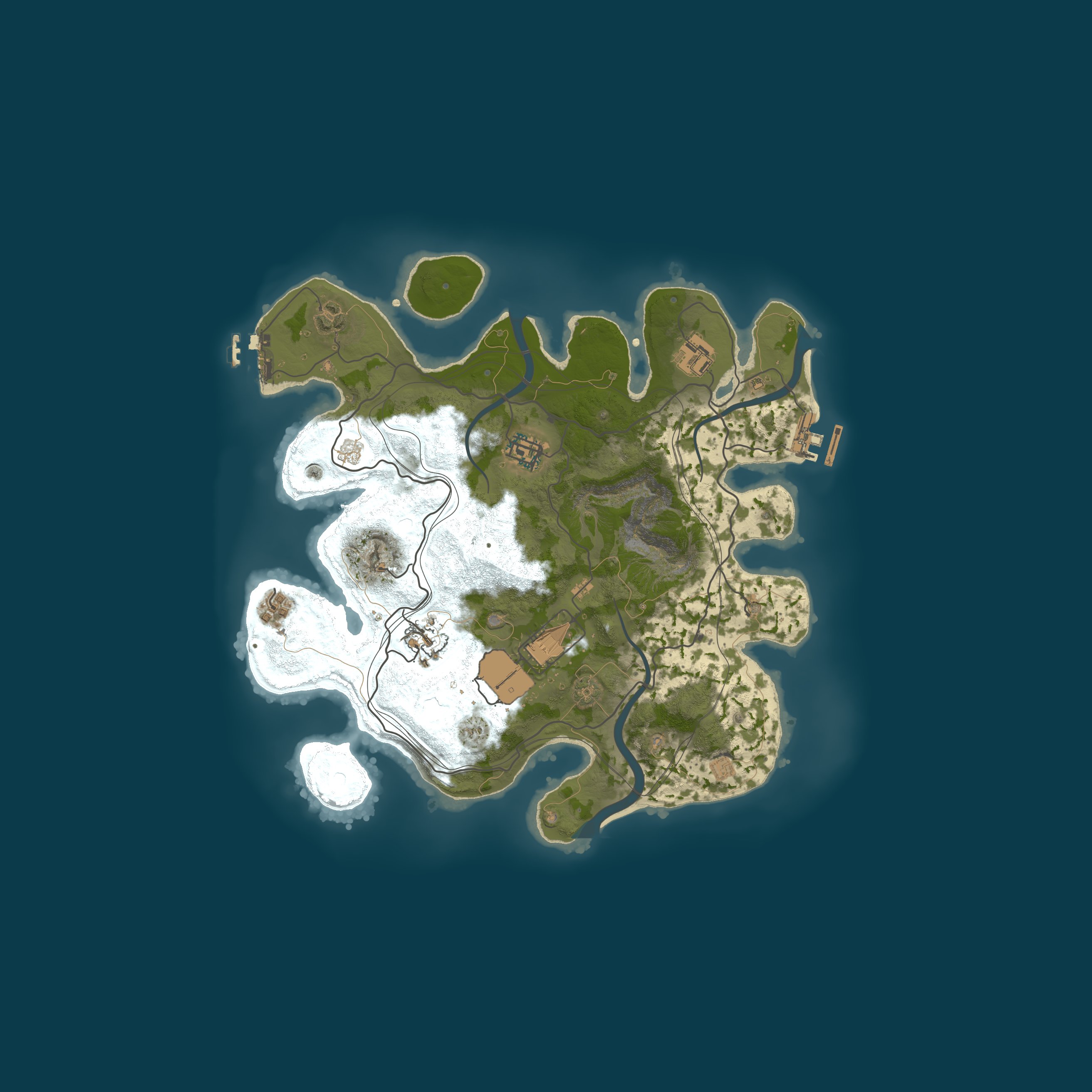 Map for MIGHTYRUST.GG|Small|Monthly|Low Upkeep