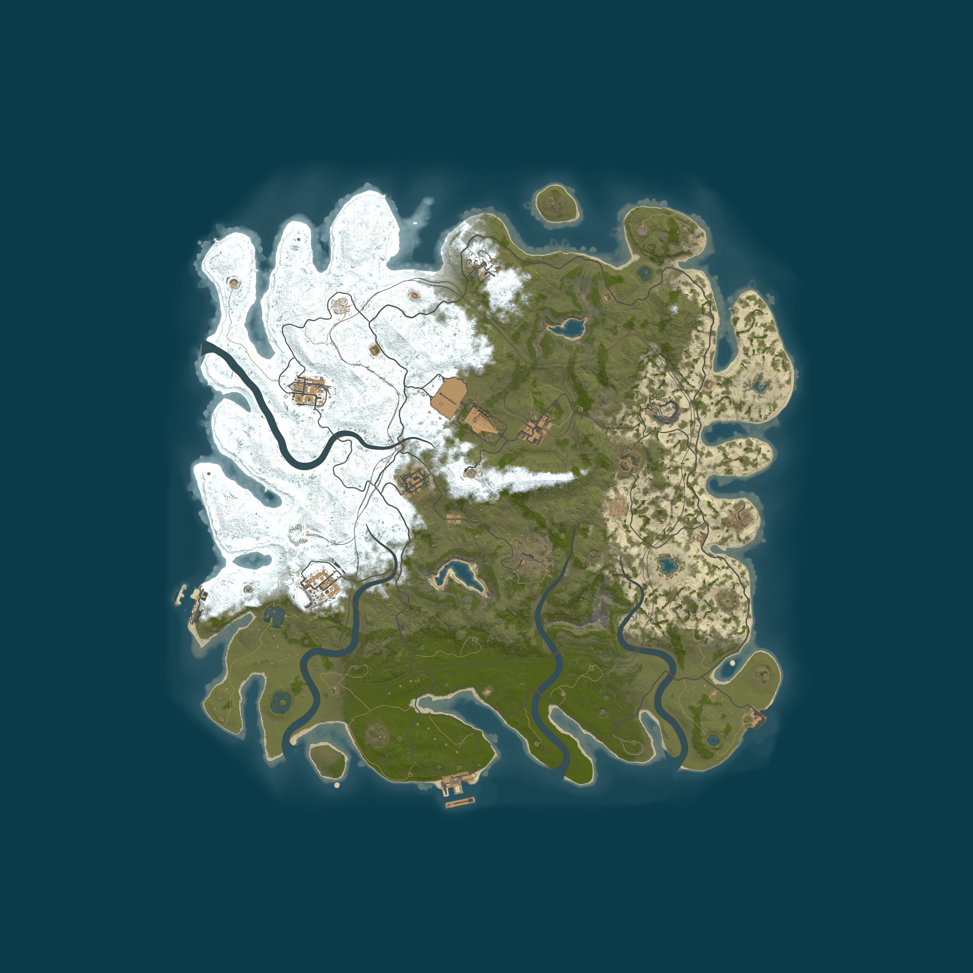 Map for DeadRust|MAX4|X2|X3|