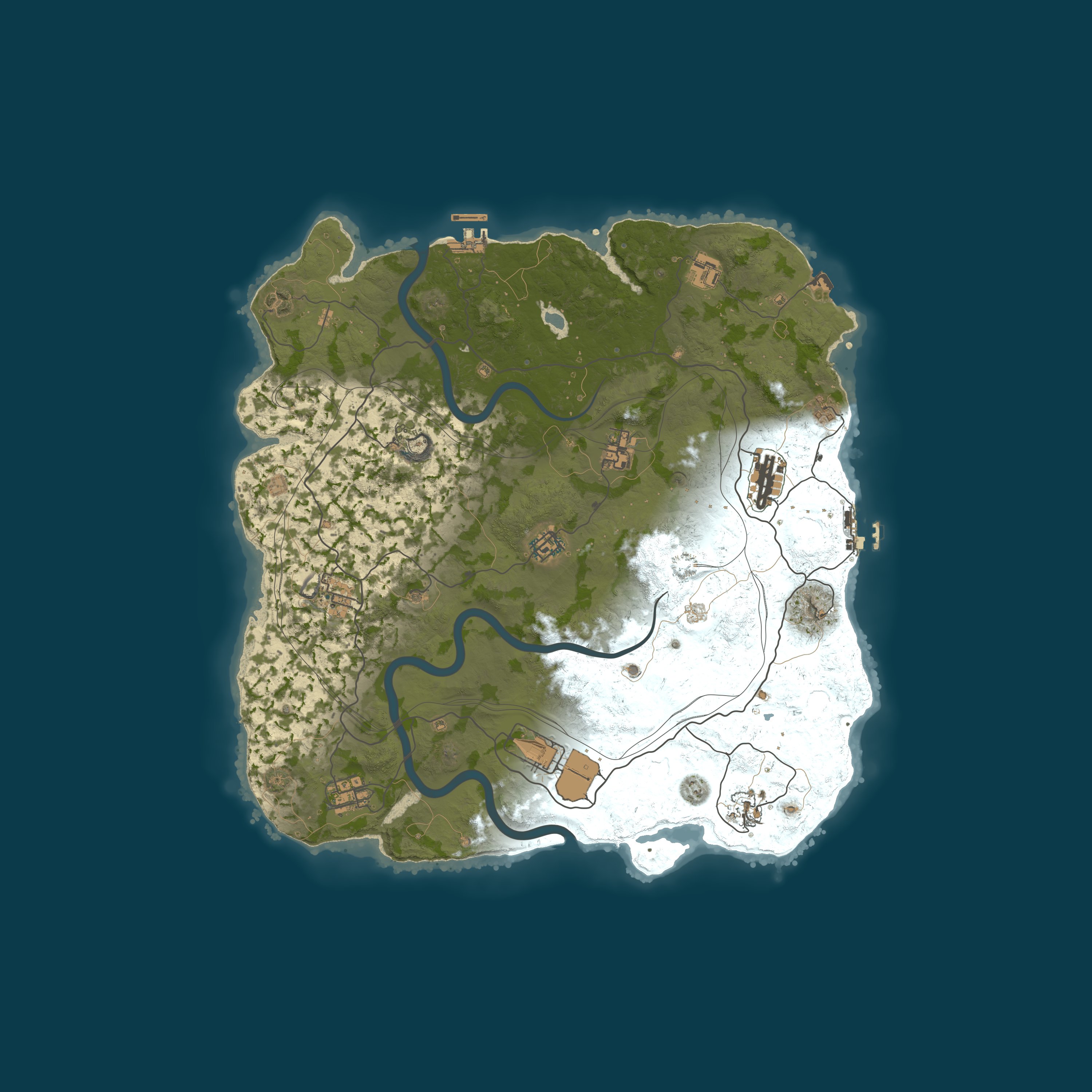 Map for WARBANDITS.GG AU 3X |Solo/Duo/Trio|LootX3| JUST WIPED