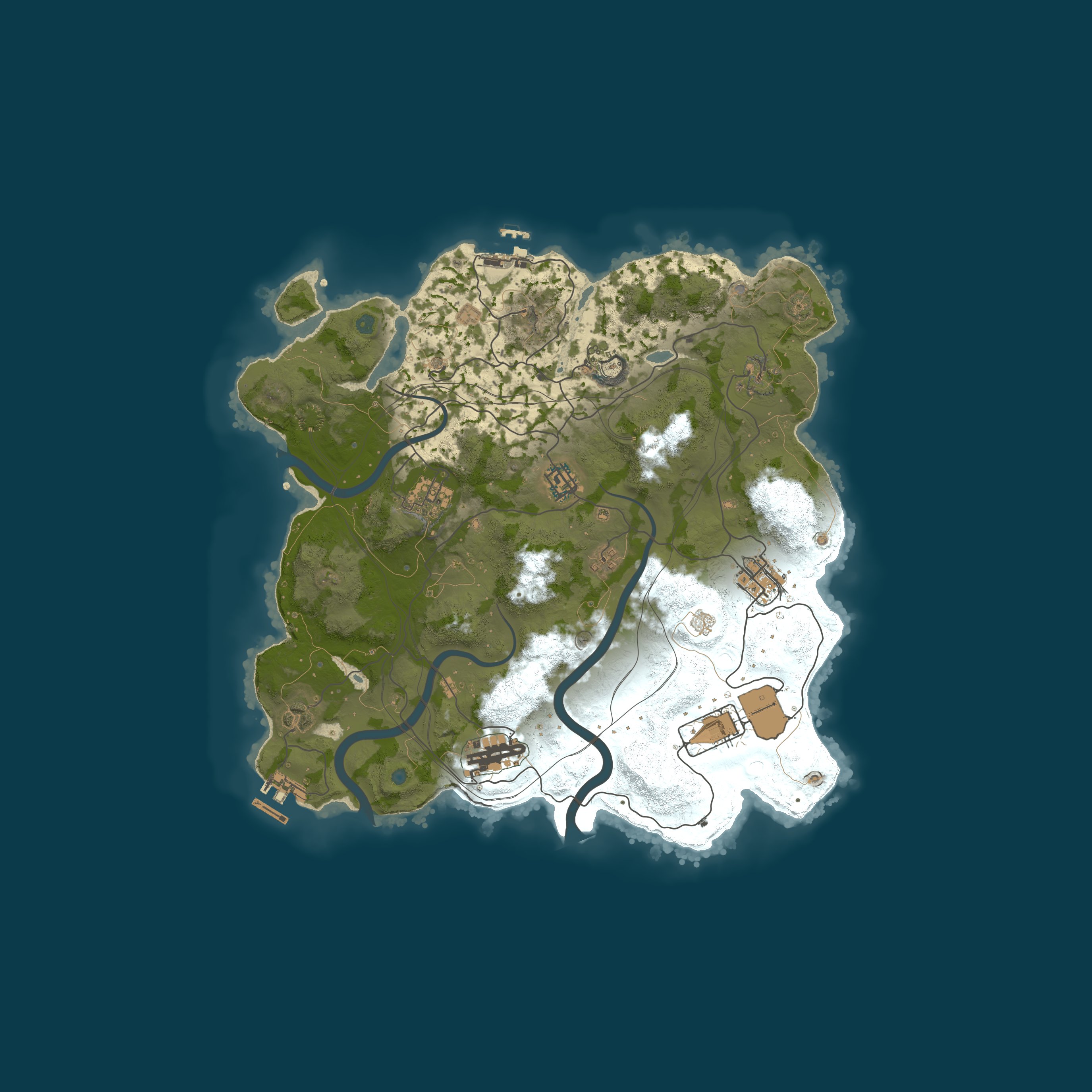 Rust map 3500/1337