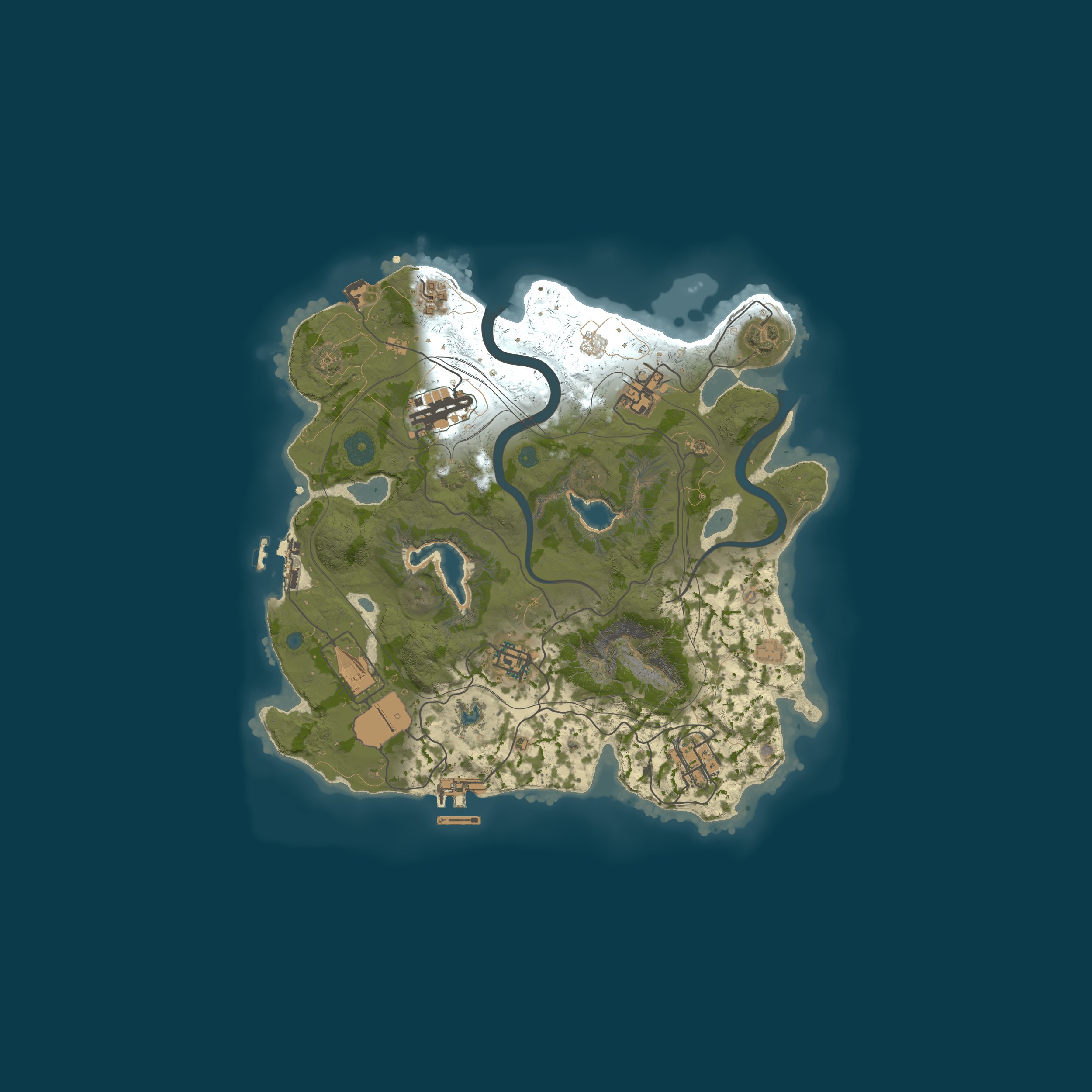 Map for AbobaRust #2 [X1000, FREE VIP, NOLIMIT, LOOT++, CLANS]  15.05