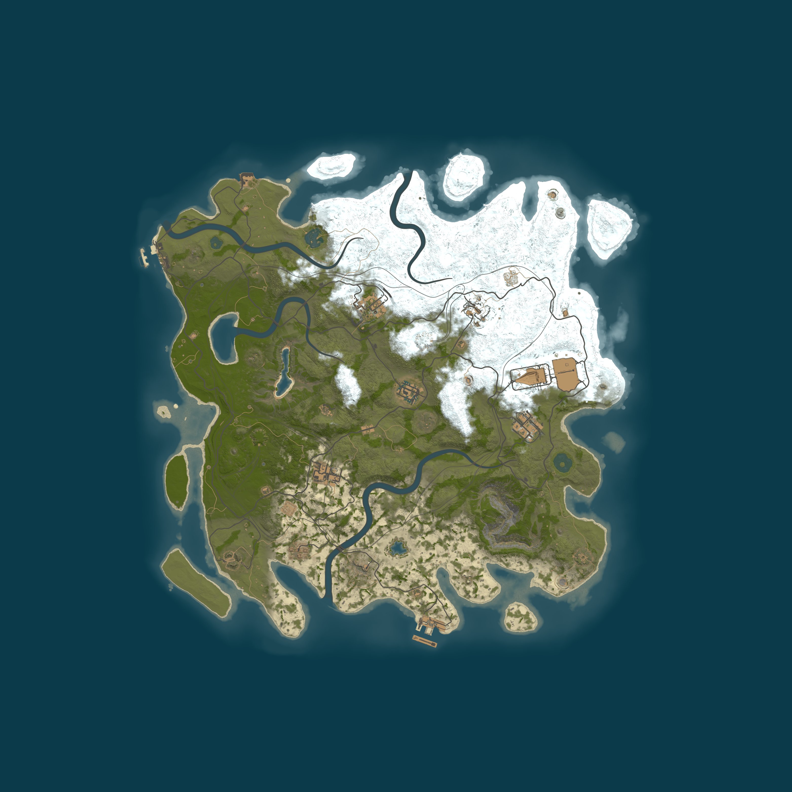 Map for StormyRust | PvE | PvP Zones [US]