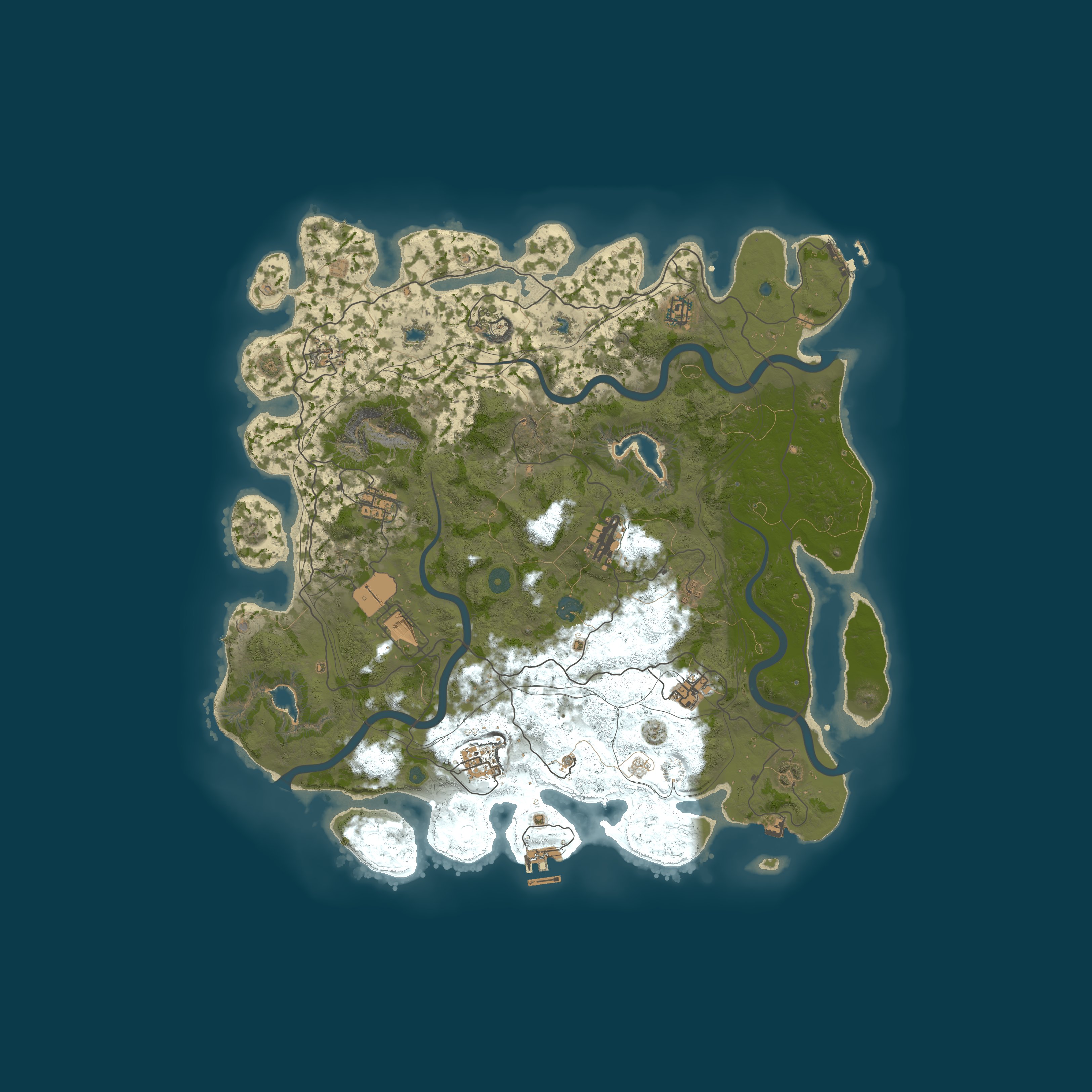 Map for Rangers 15x PVE|Monthly|Backpacks|CustomWeapons|RaidableBases|S
