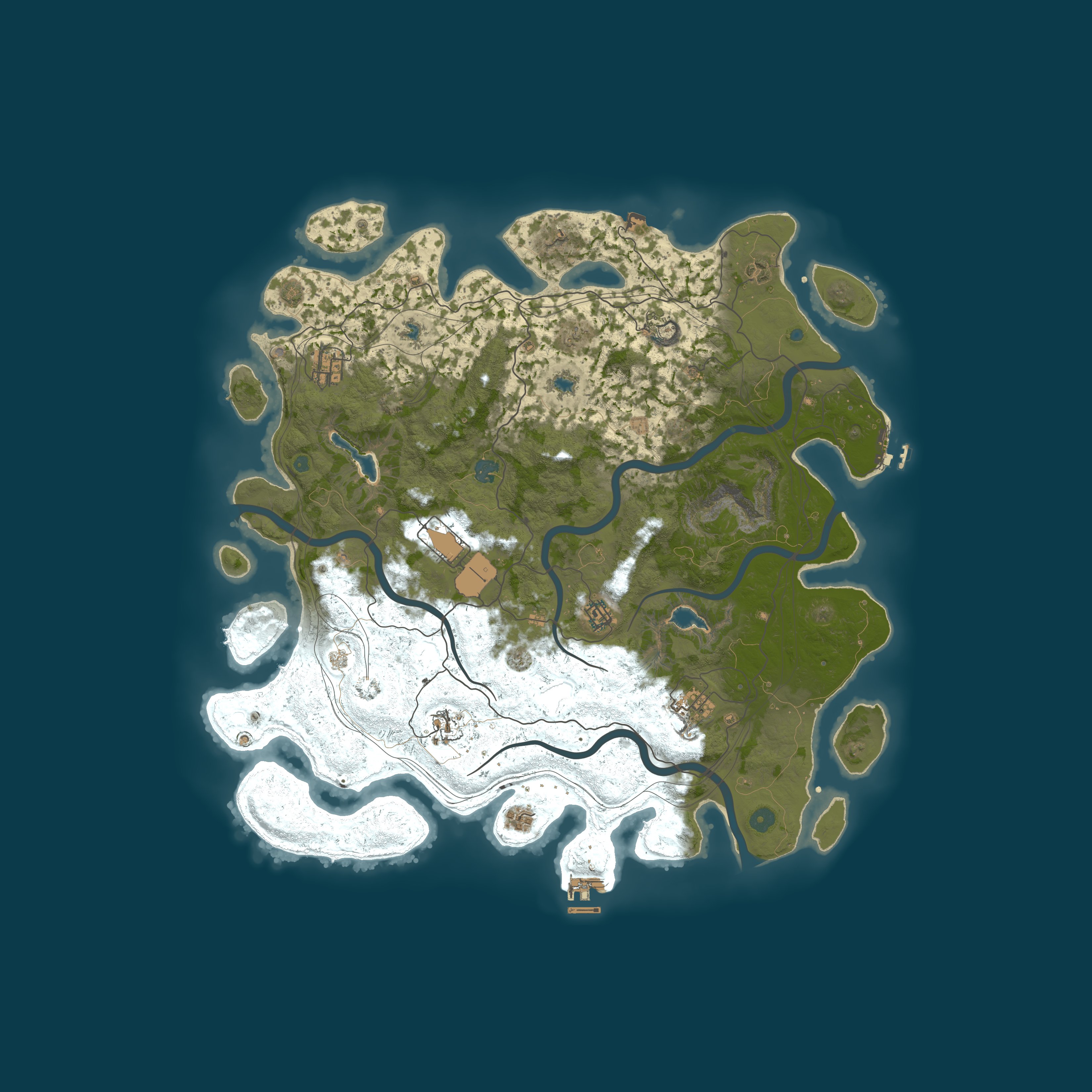 Карта сервера