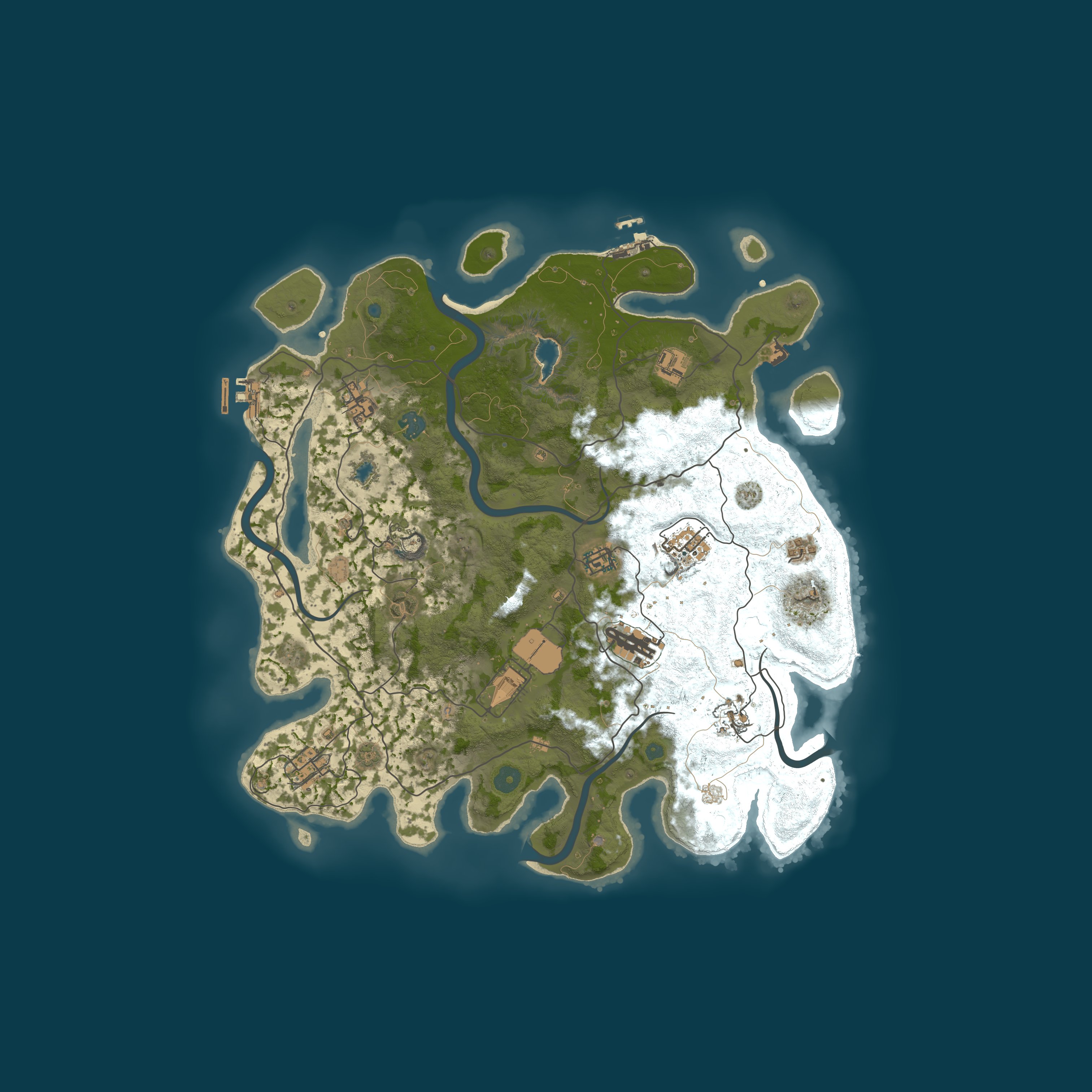 Map for HUNTRUST X10 | No Donate | MONTHLY