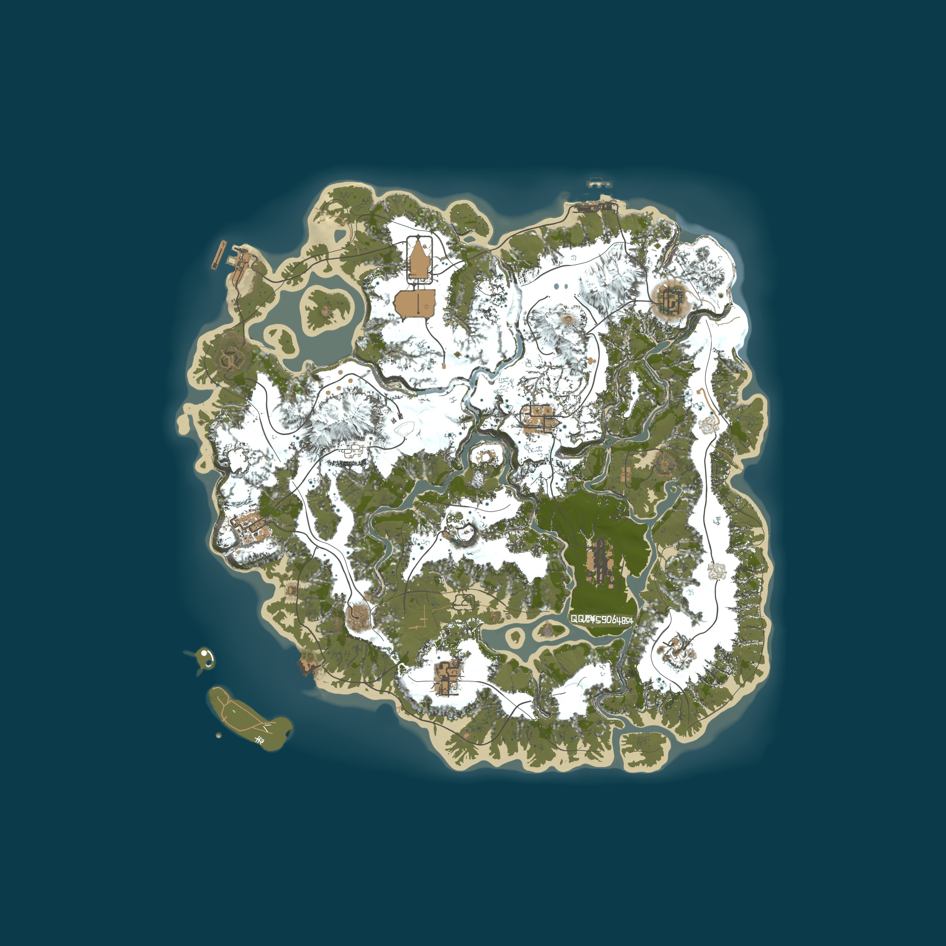 Map for 老八PVE-养老/仙岛/白嫖V5/6147皮肤//炼丹/修仙