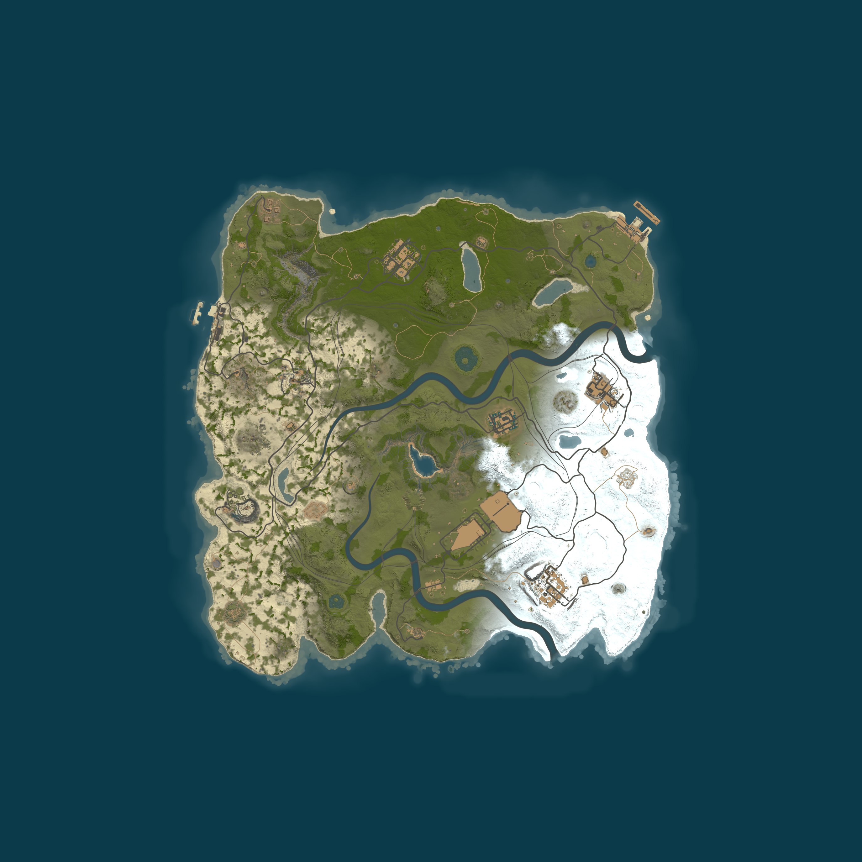 Map for ⦿【ICEFUSE】5X Alpha (Solo/Duo/Trio/Quad|Shop|Kits|X5 WIPED