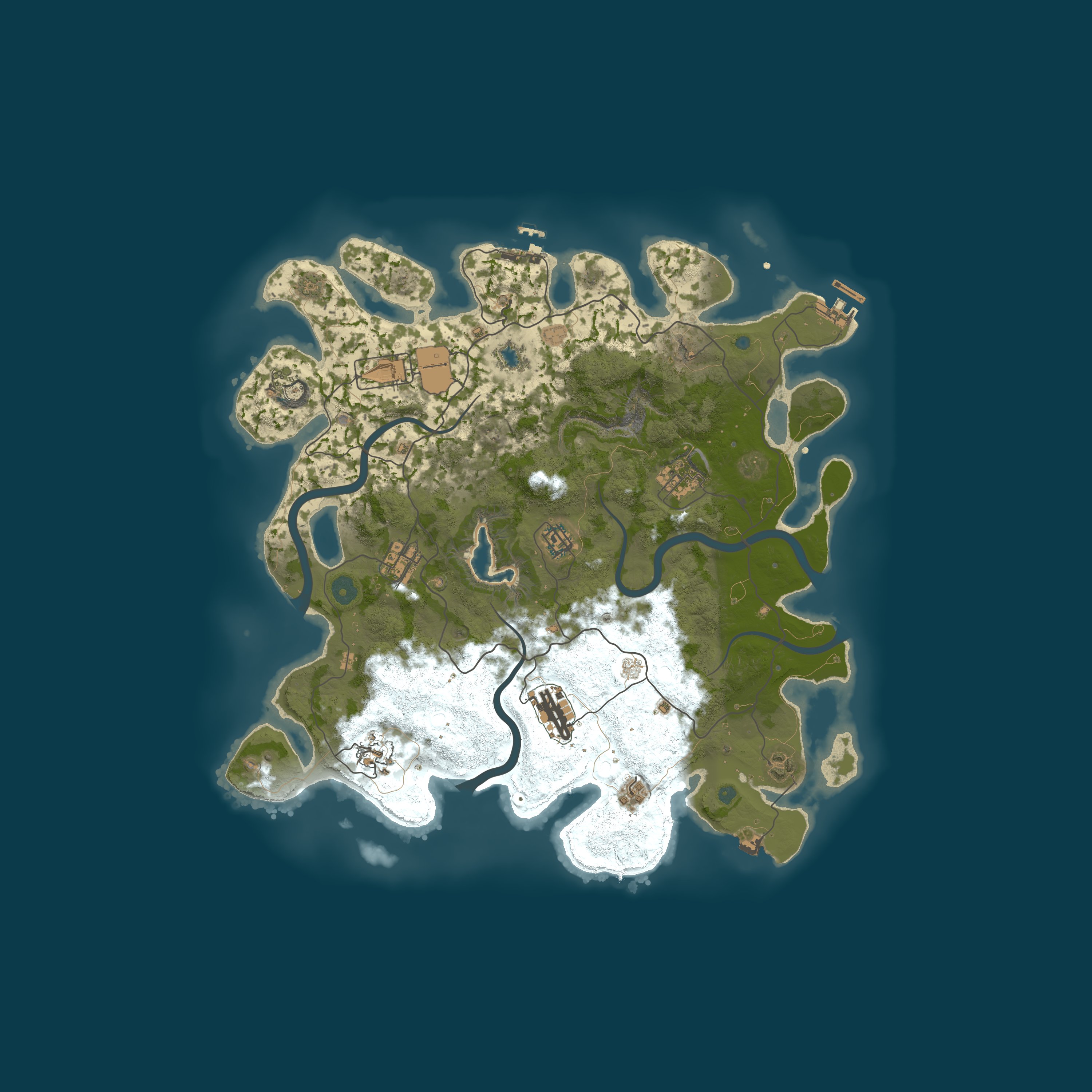 Rust map 4000/1337