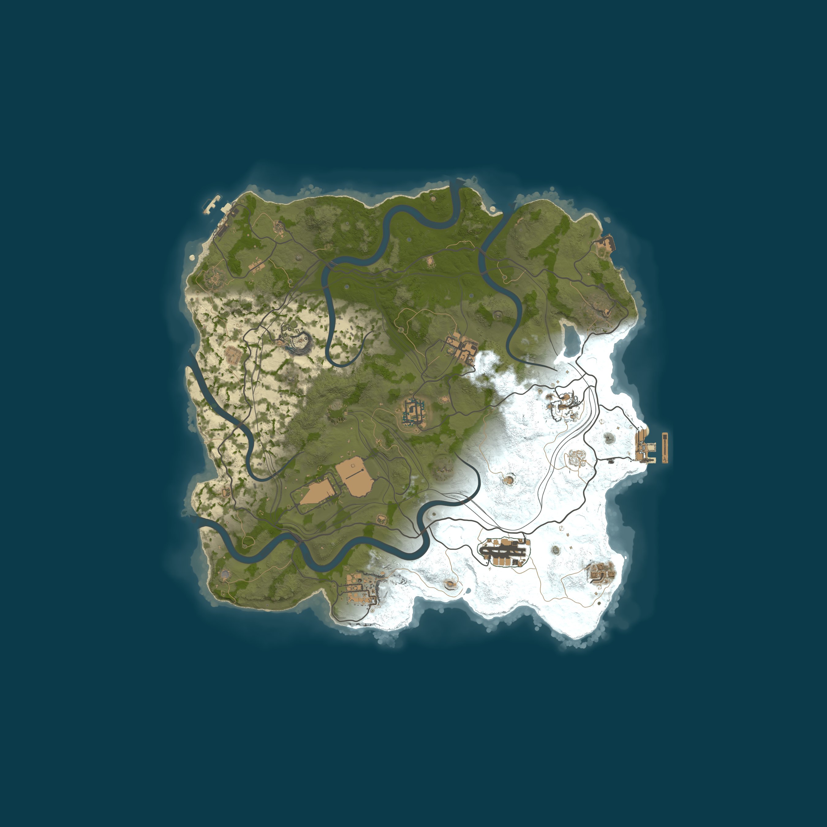 Карта сервера