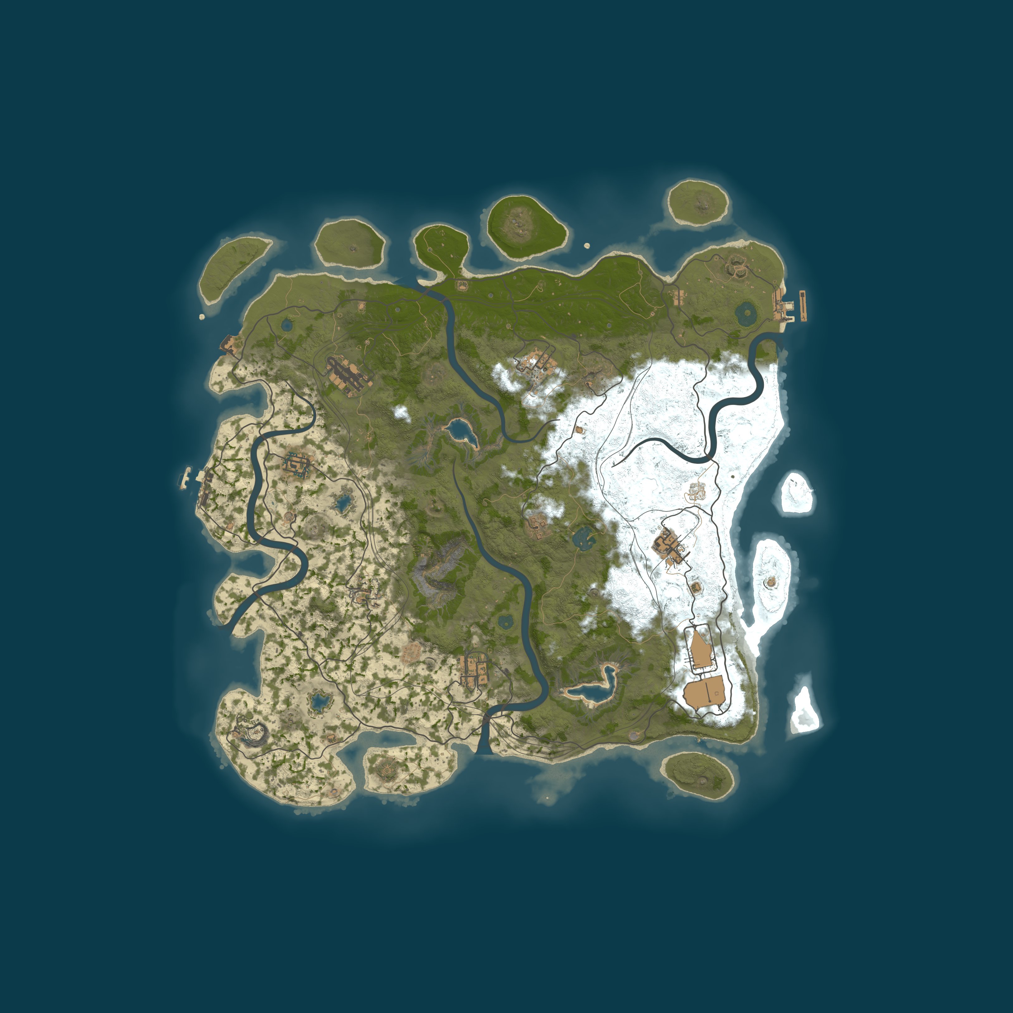 Map for Rangers 15x PVE|Monthly|Backpacks|Skins|Shop|RaidableBases