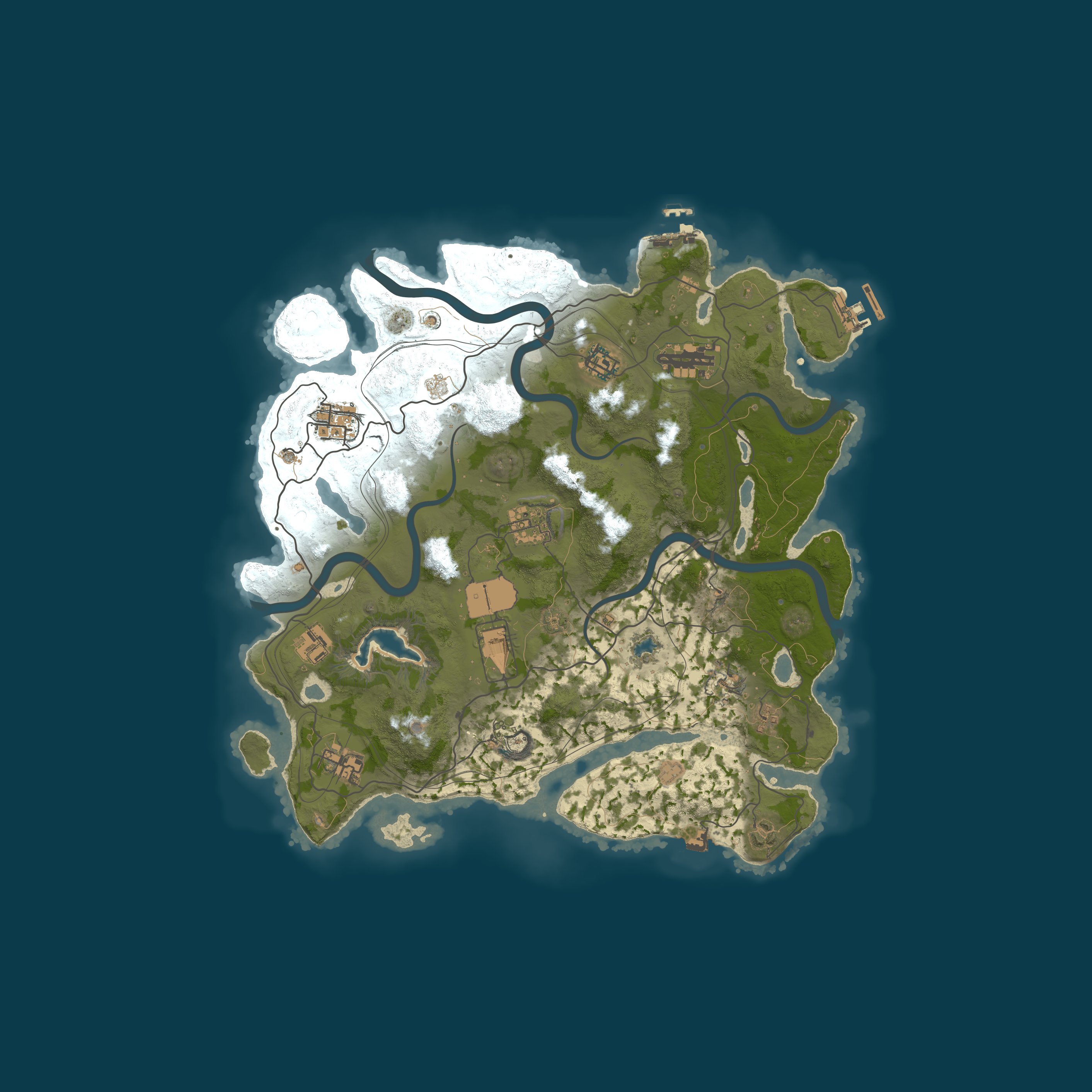 Rust map 3650/1337