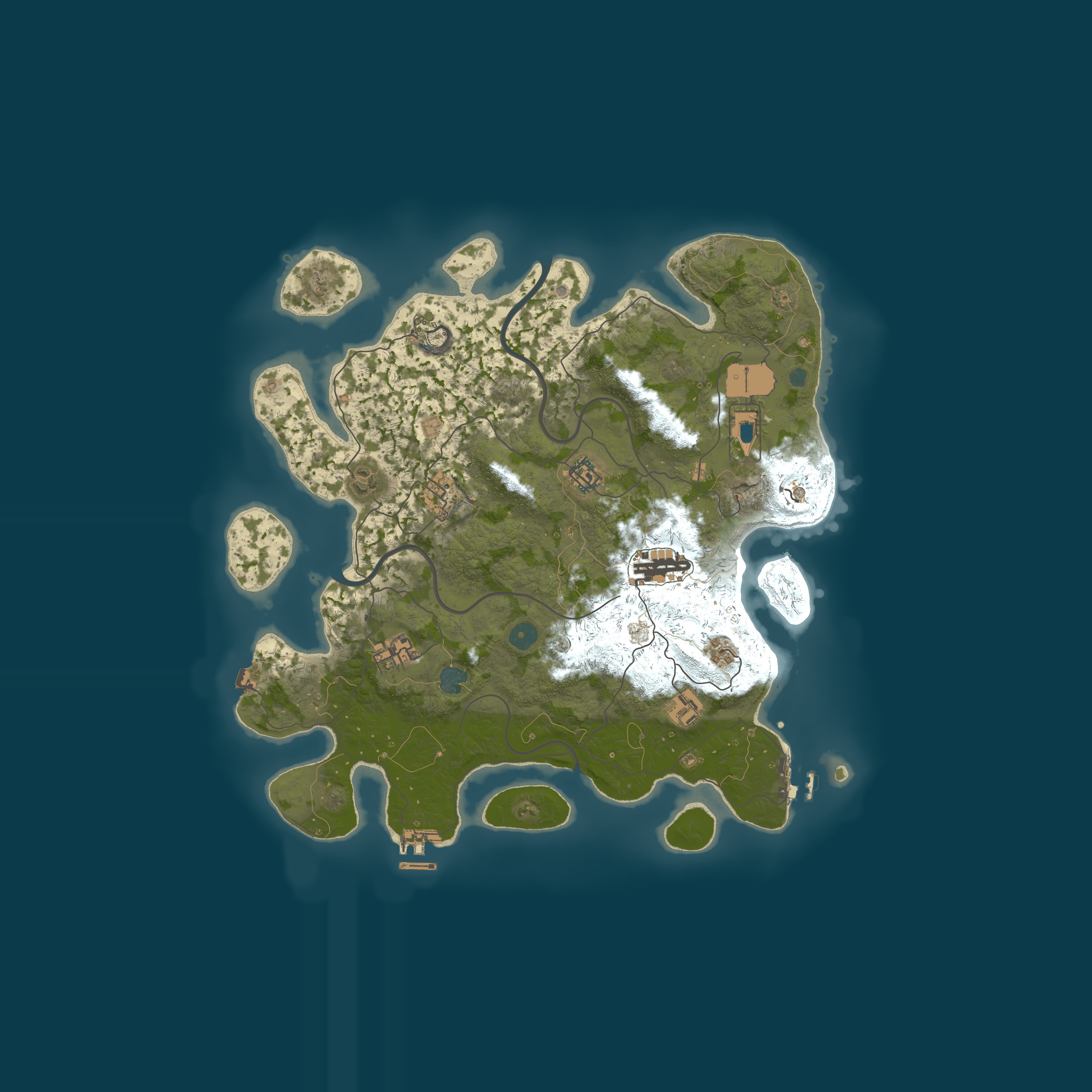 Rust map 3800/1337