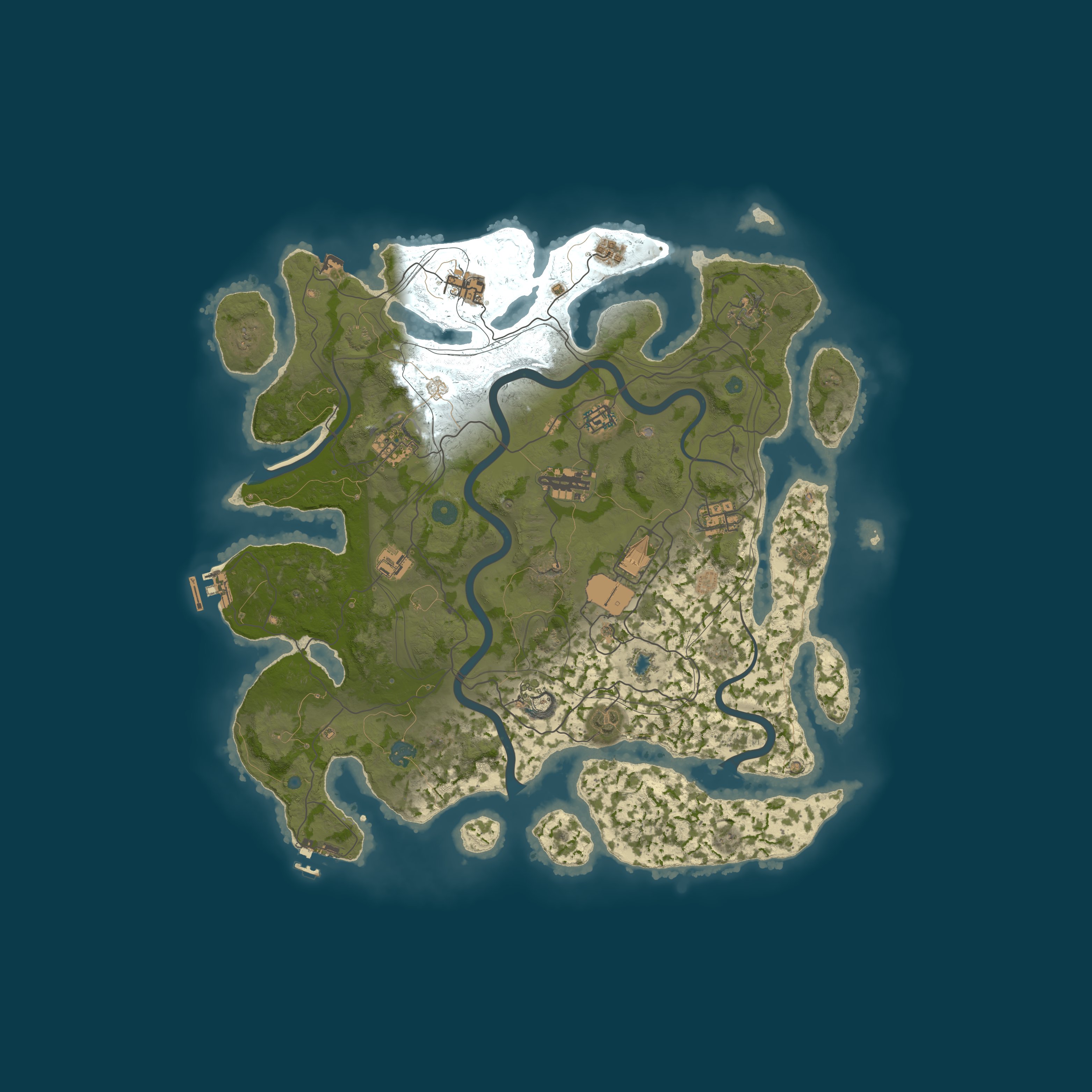 Rust map 4250/1337