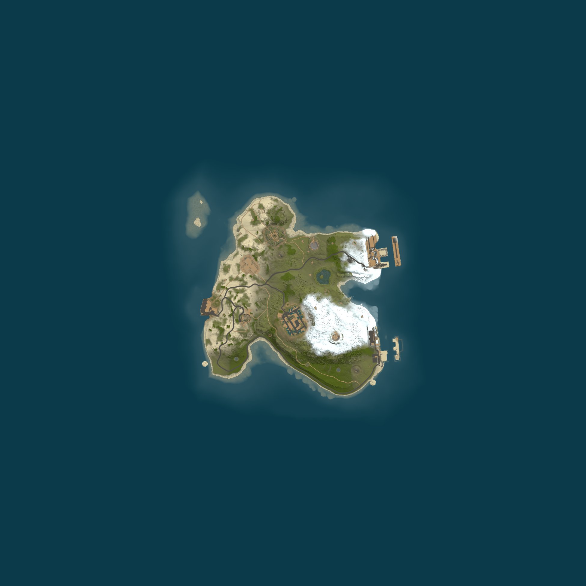 Procedural Map, size 1900, seed 159560754