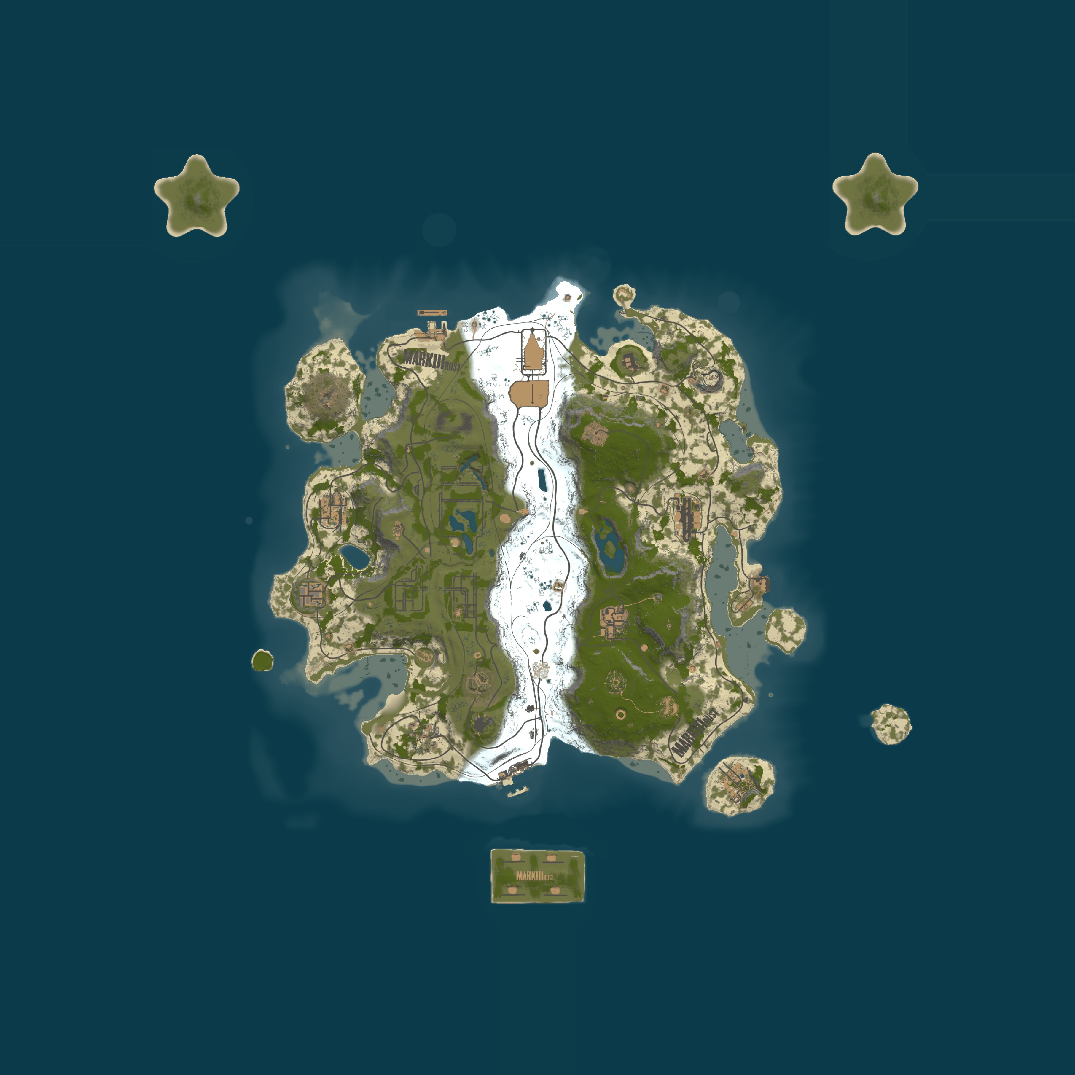 Карта сервера