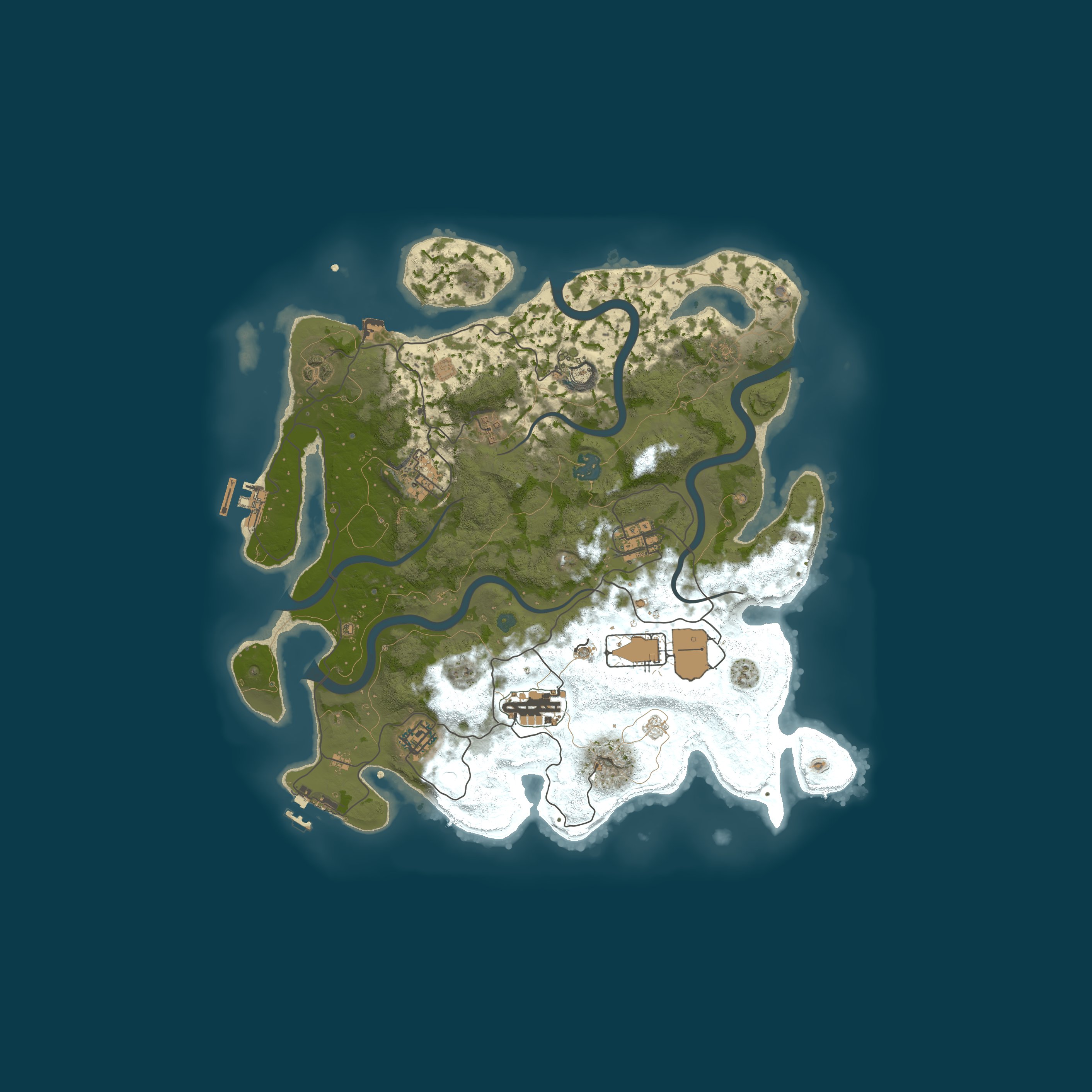 Map for BasicRust - Solo/Duo | Weekly | Mondays | 23/03 23.03