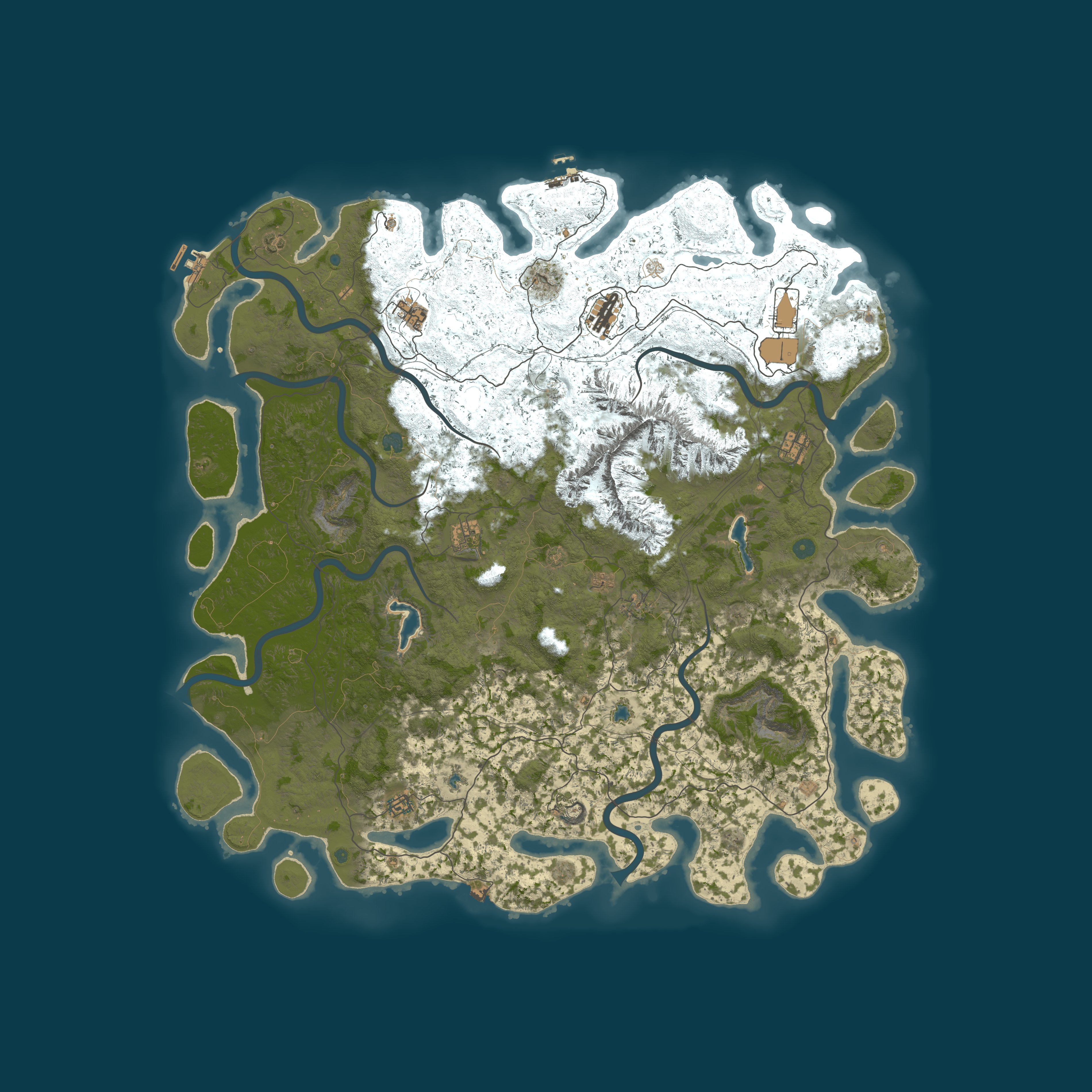 Map for Darktidia Solo Only | Monthly | 2x | 50% Upkeep