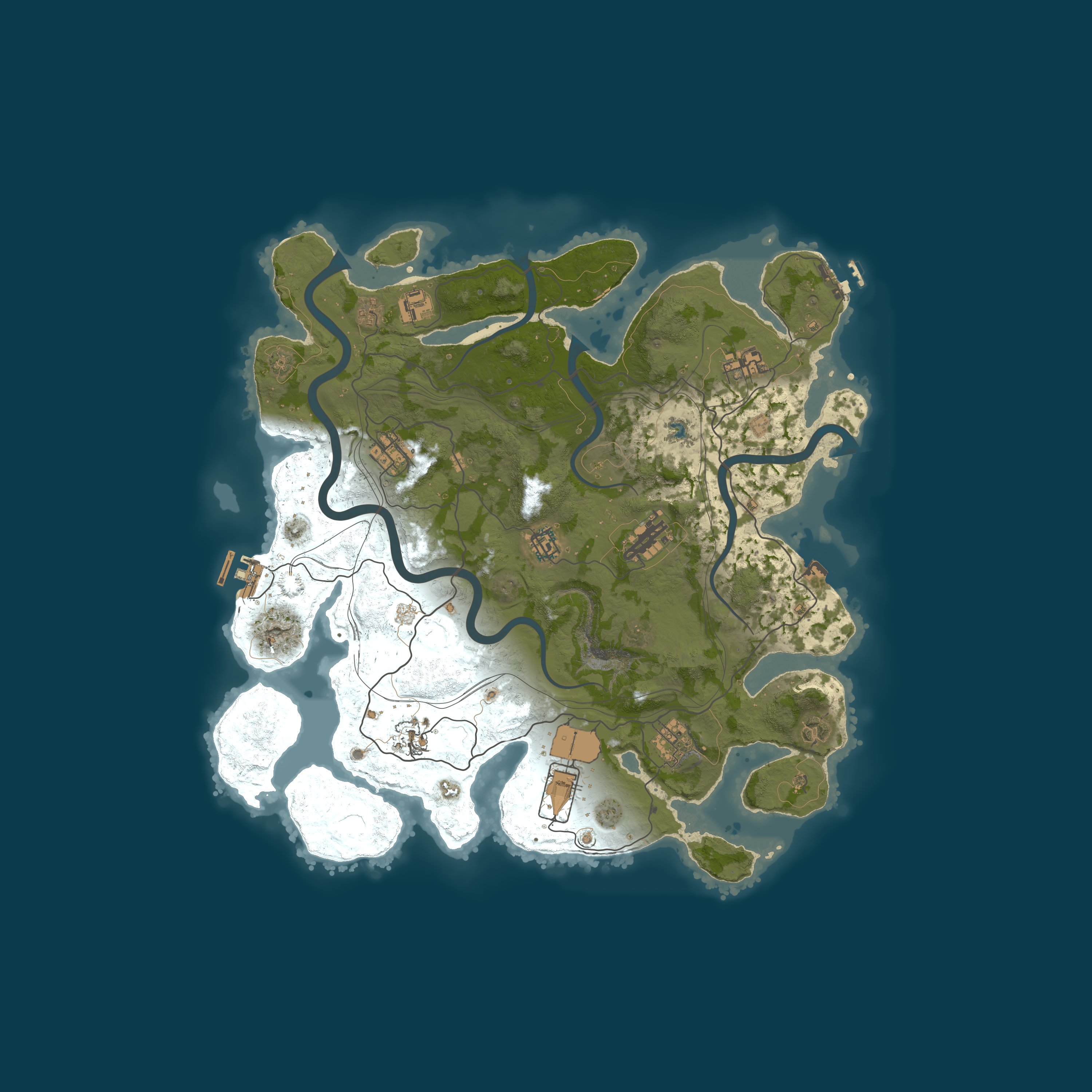 Rust map 4000/1337