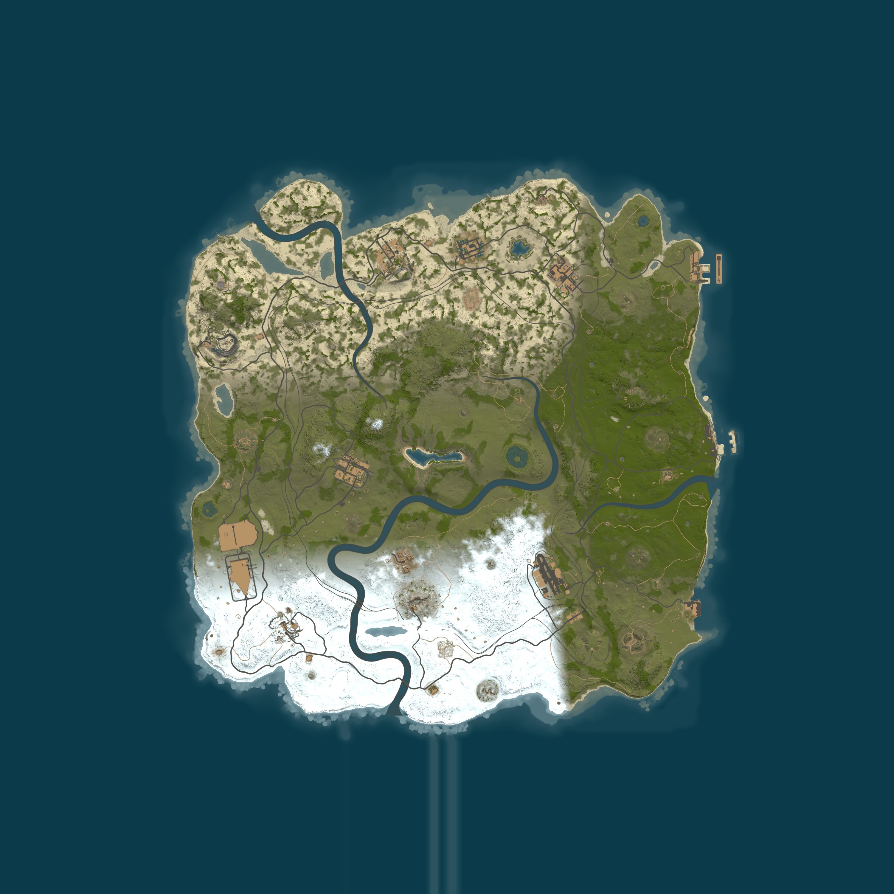 Карта сервера