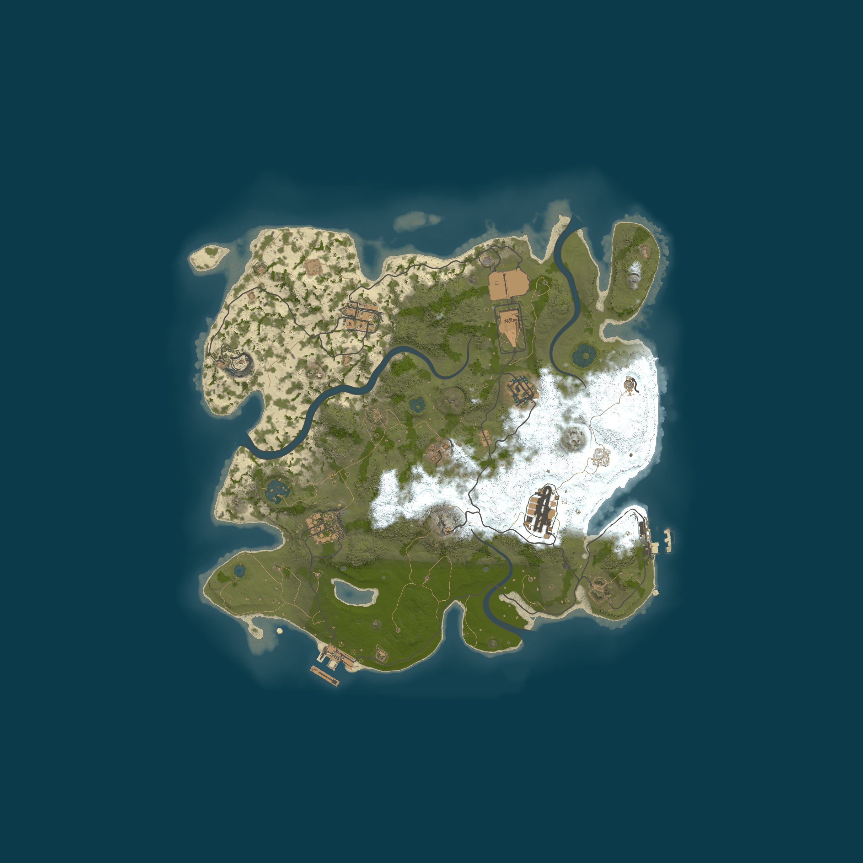 Map for Awry Rust Server | Monthly Wipes