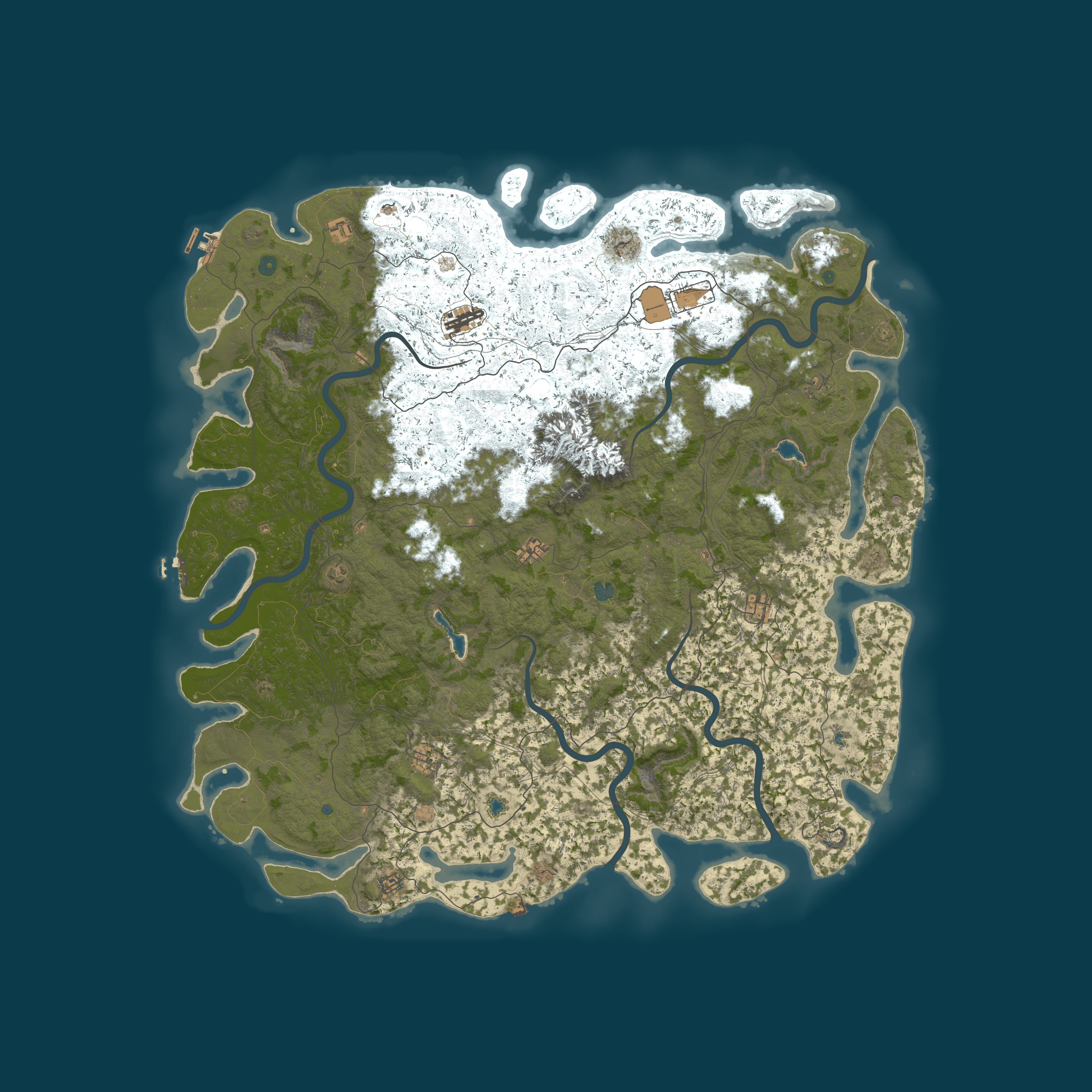 Procedural Map, size 6000, seed 114765356