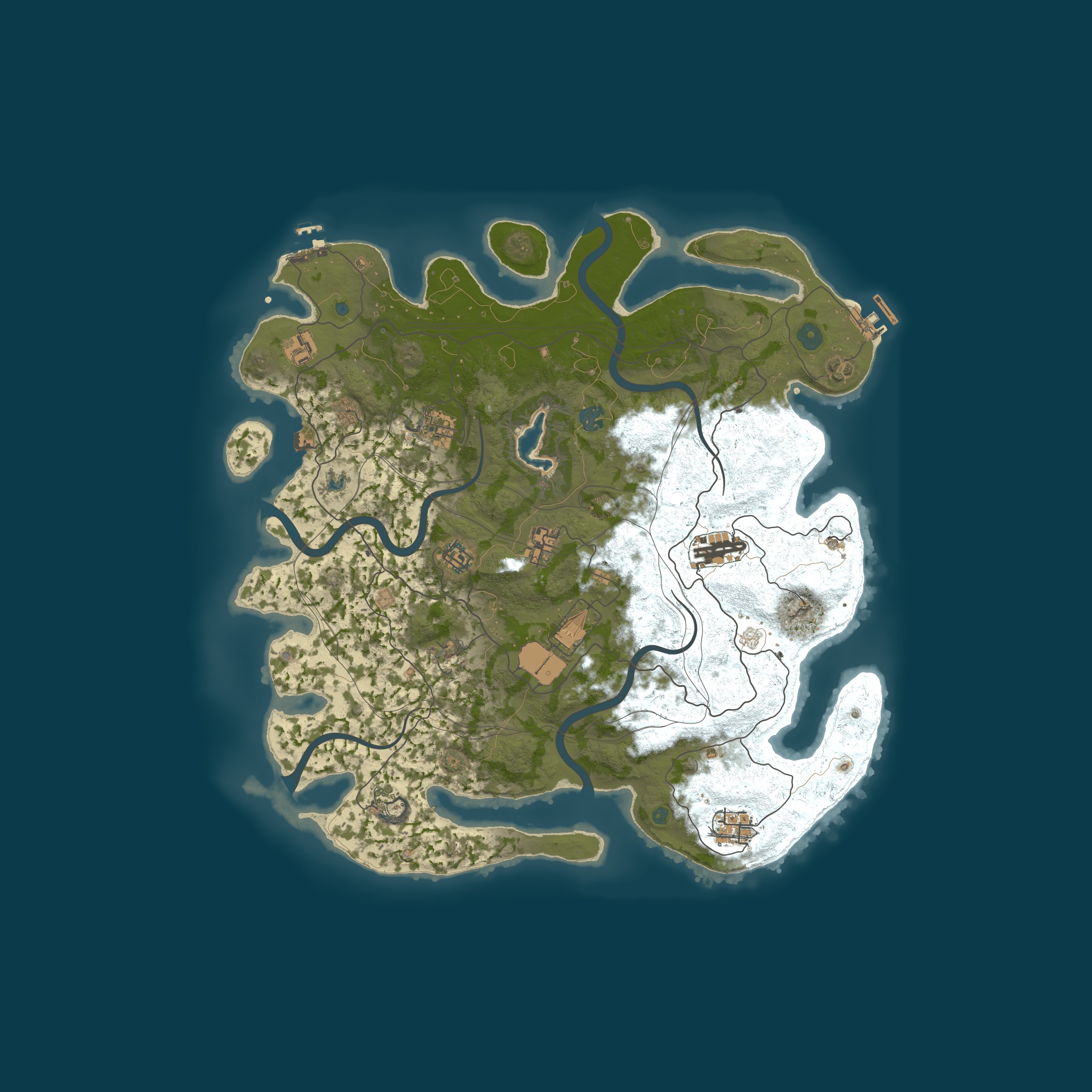 Map for LA3RUST |Solo/Duo/Trio 2x| Free VIP 07.08