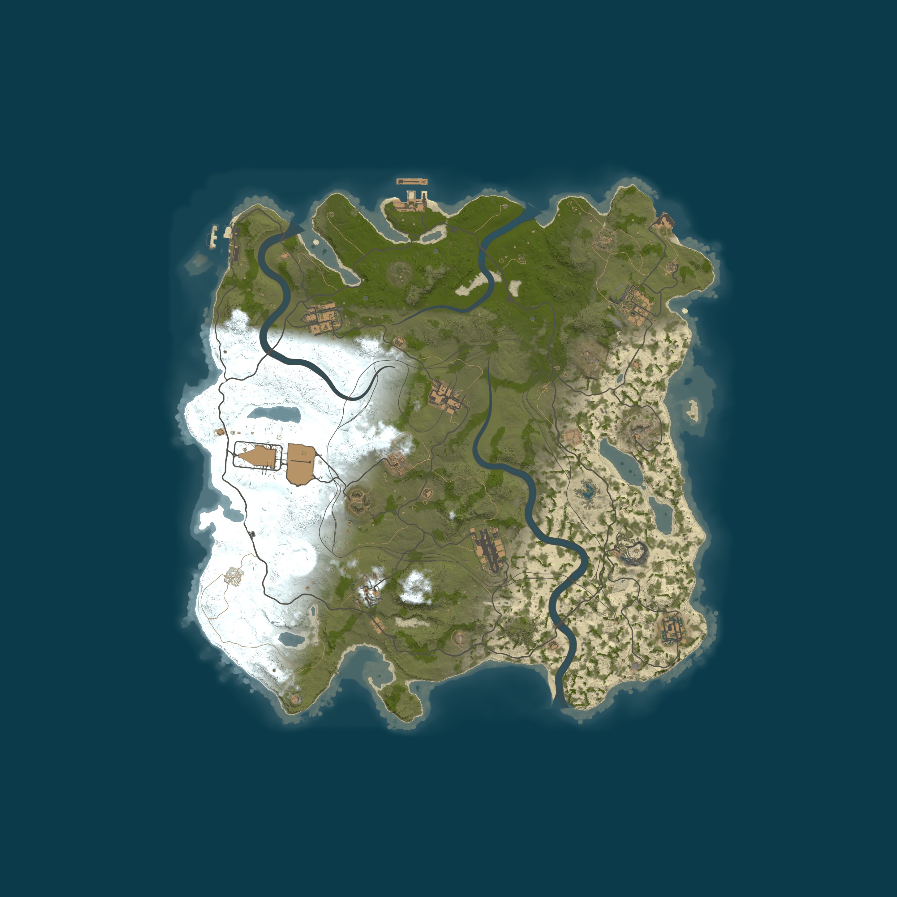 Карта сервера