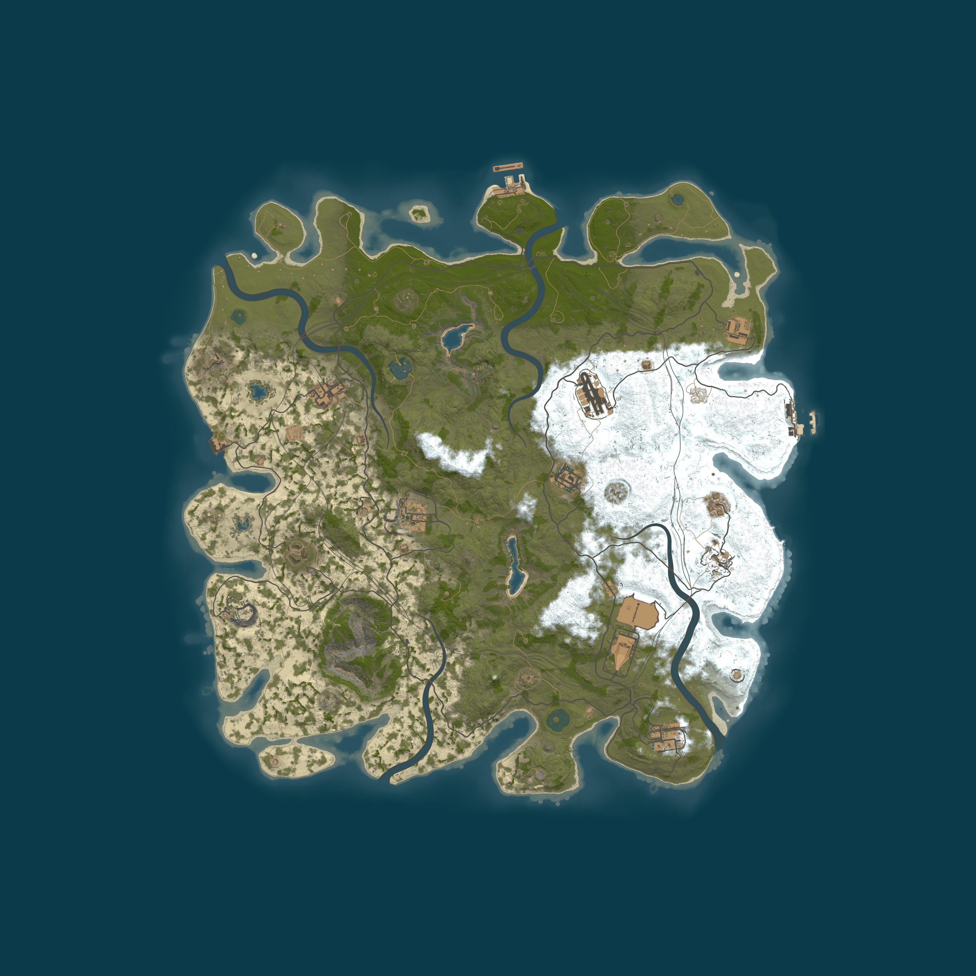 RustyKrakenPVE Map, size 4500, seed 478495594
