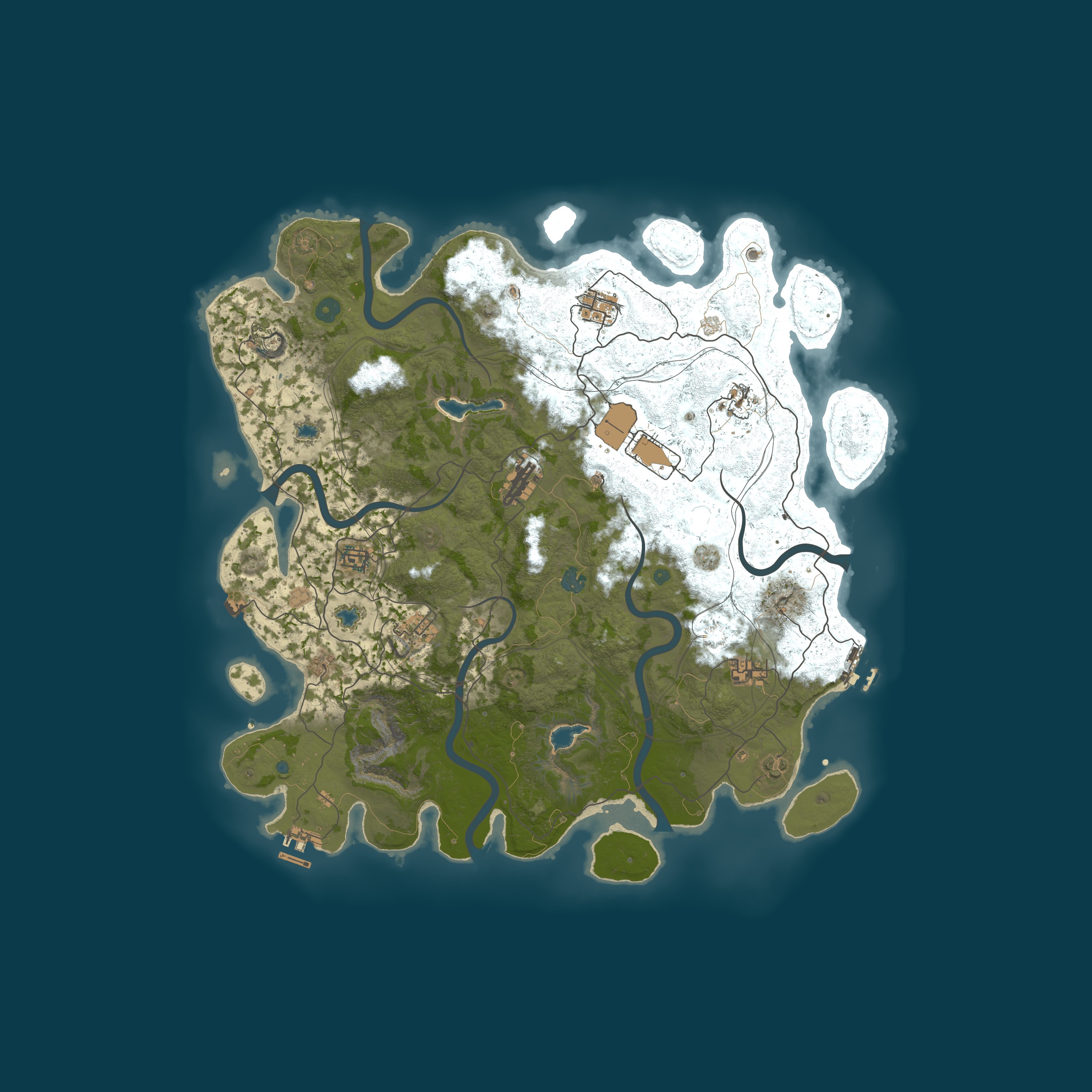 Карта сервера