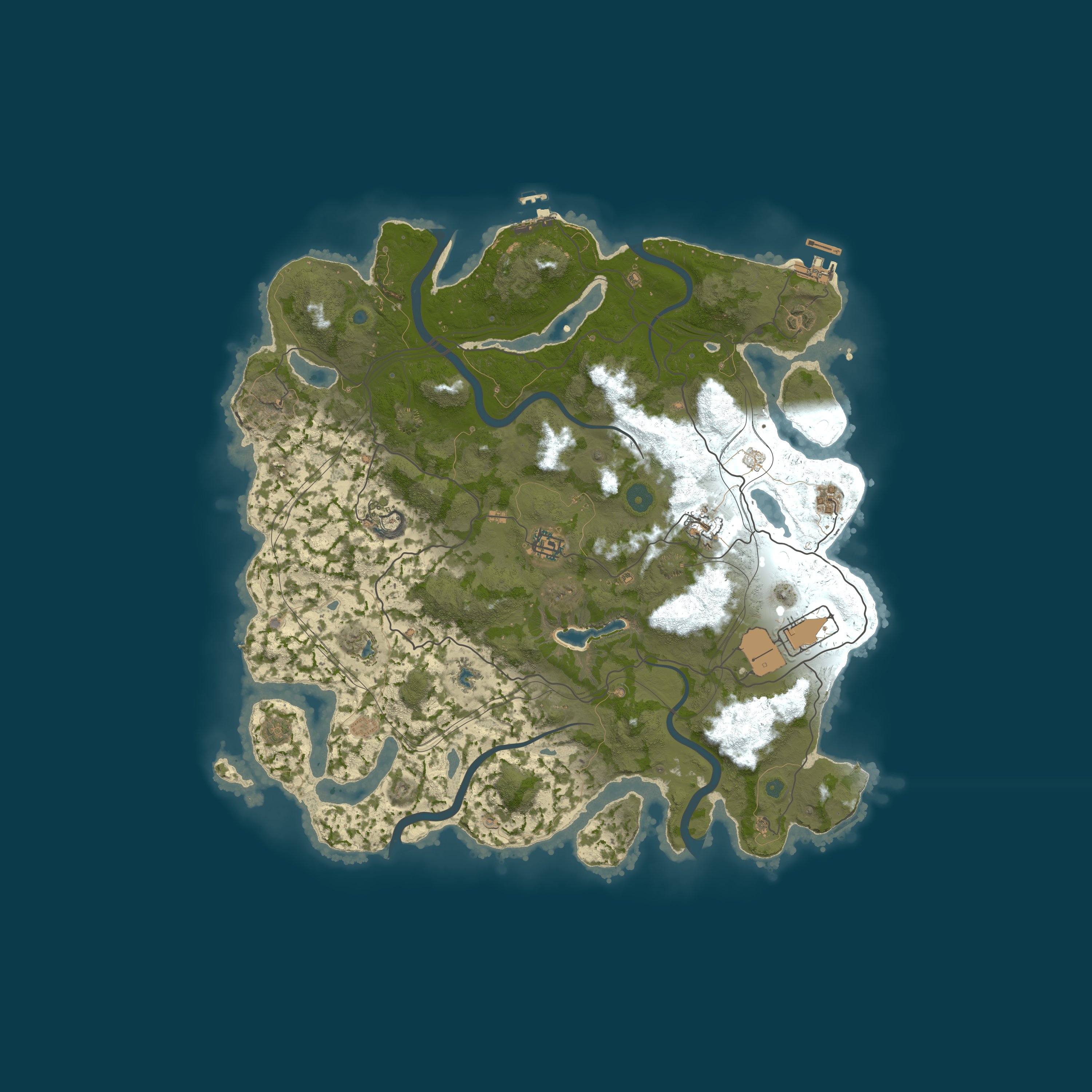 Карта сервера