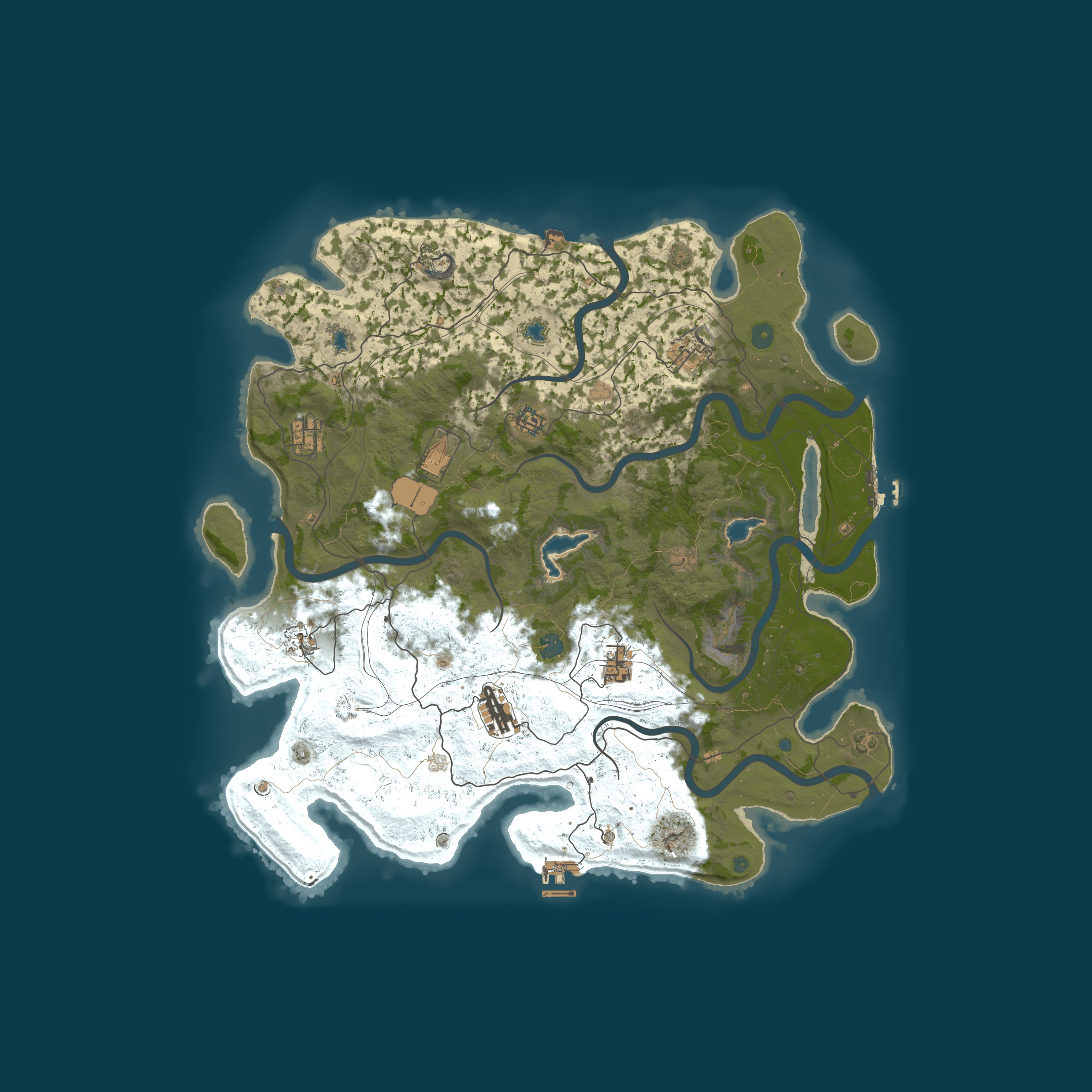 Map for [FR] Ambrasia Semi_PVE Debutants | Zombie | Events | Kit | Quet
