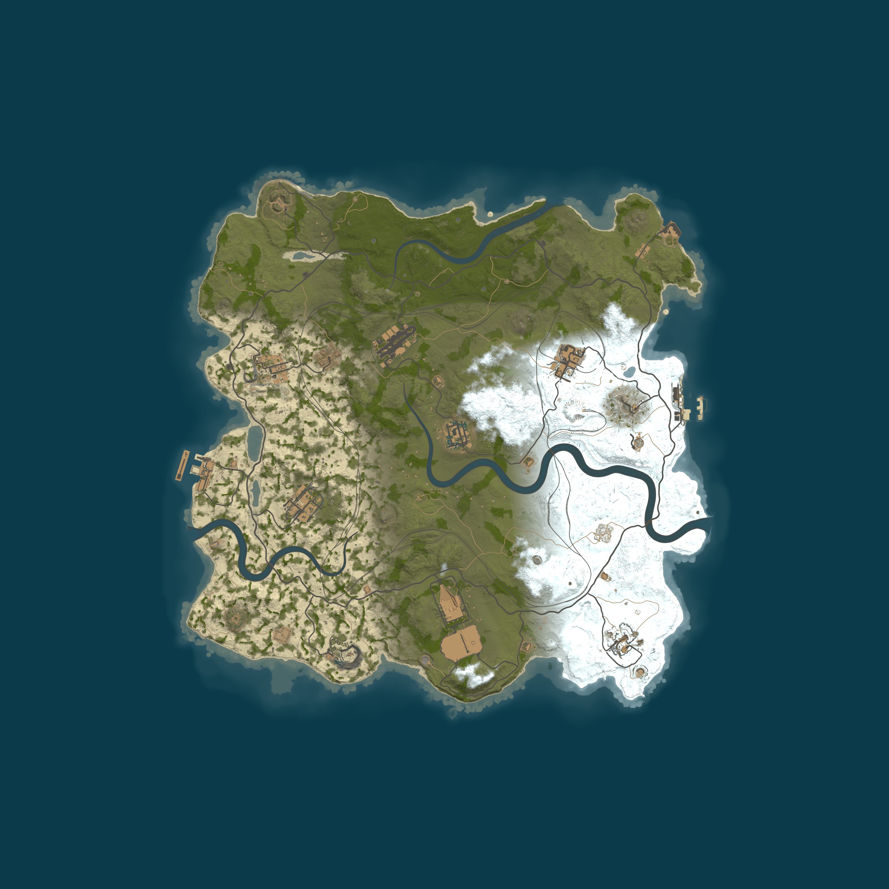 Map for WARBANDITS.GG 3X |Solo/Duo/Trio/Quad/Max5|LootX3| JUST WIPED