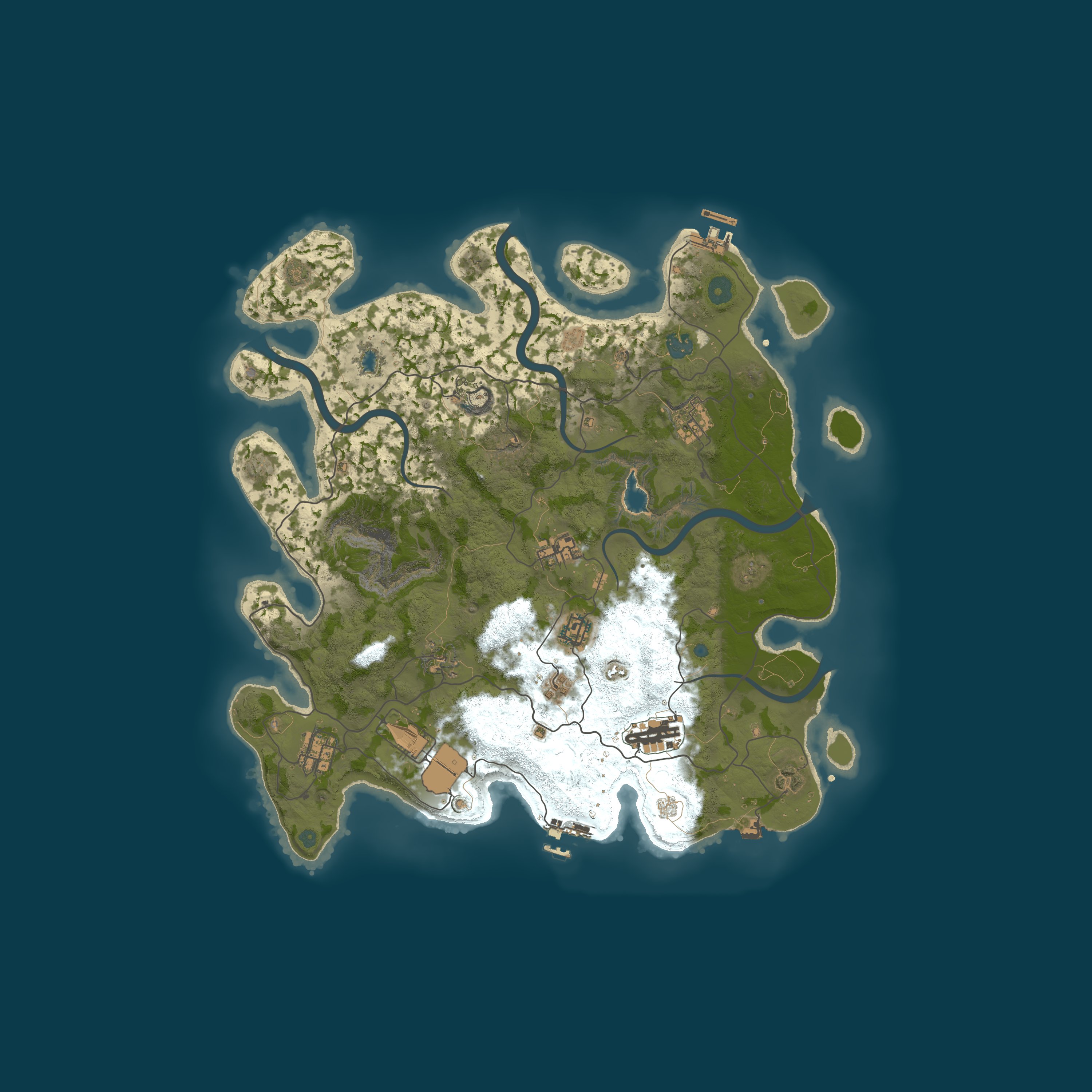 Map for Baby Dinos World