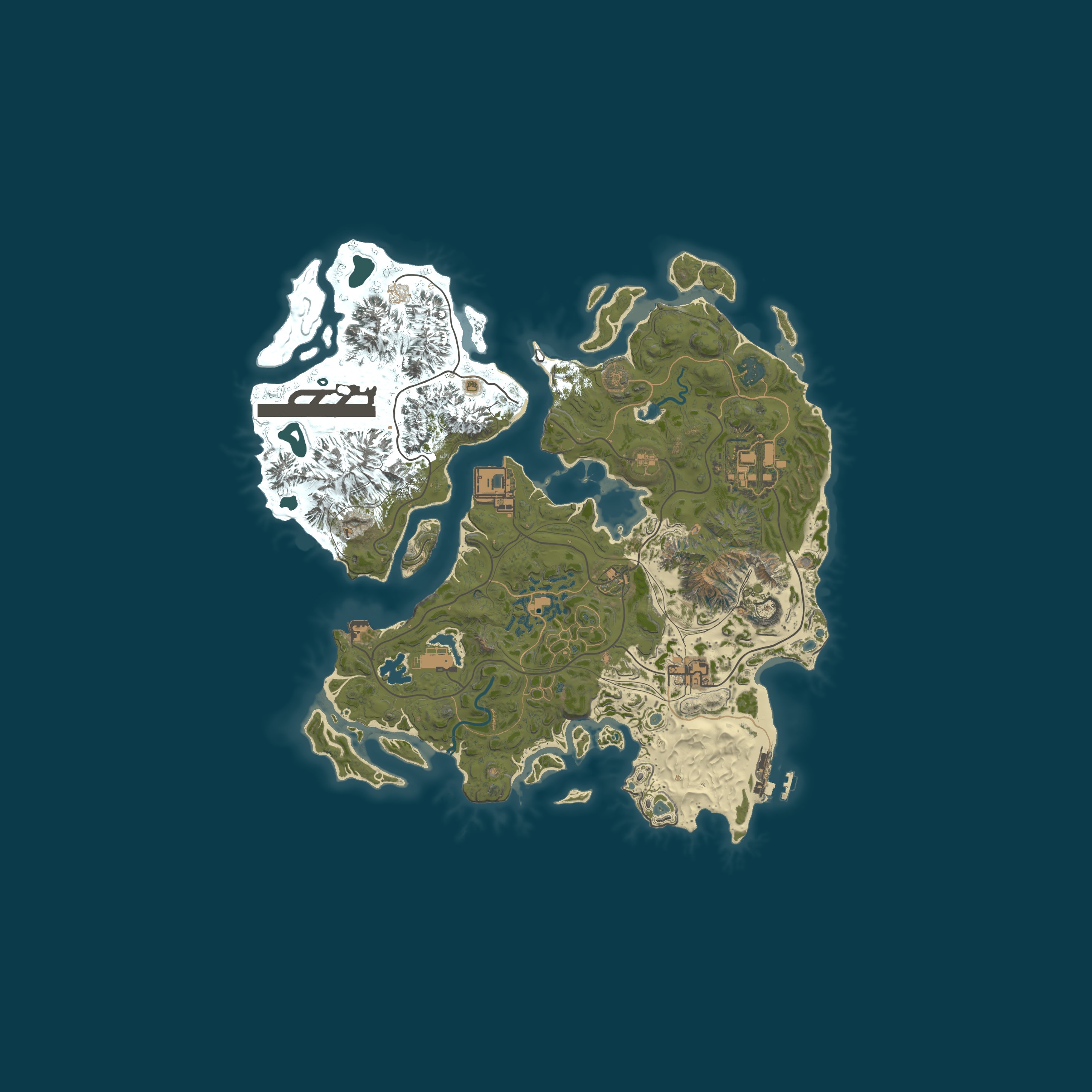 Rust map 3800/1337