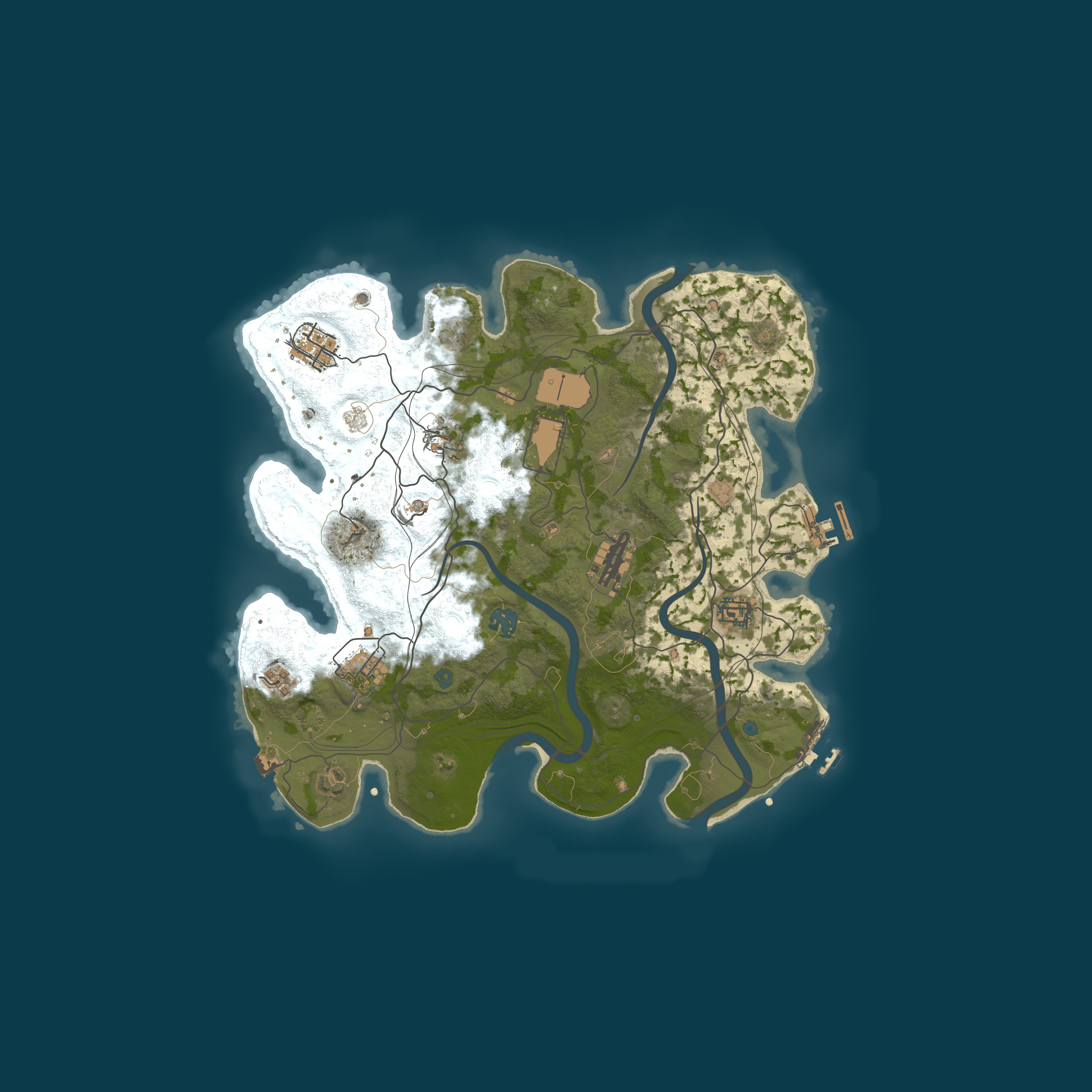 Карта сервера