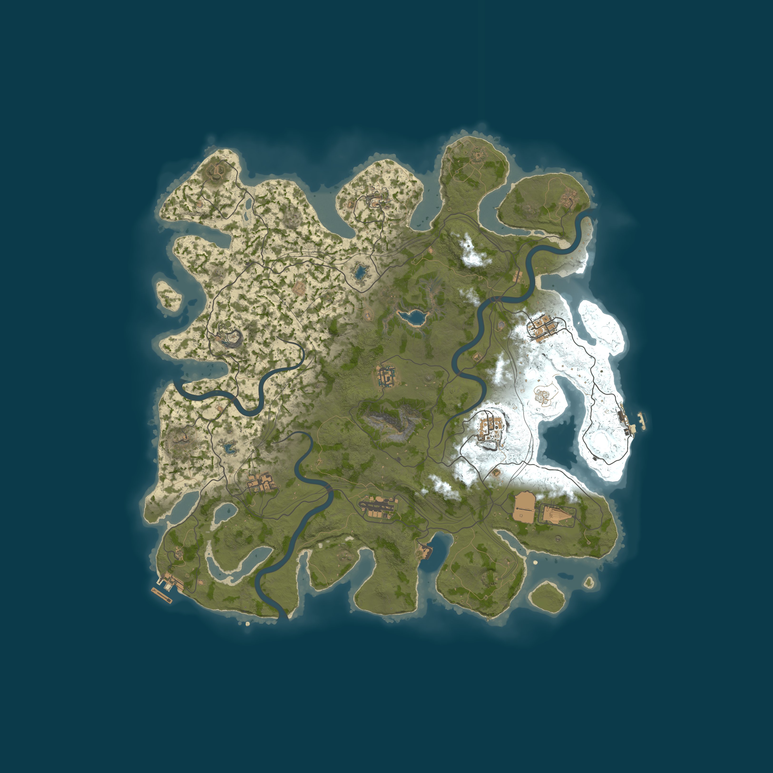 Map for 5/22 RustyRemains 3x SOLO/DUO/TRIO TP/KITS/BP+ Frontline