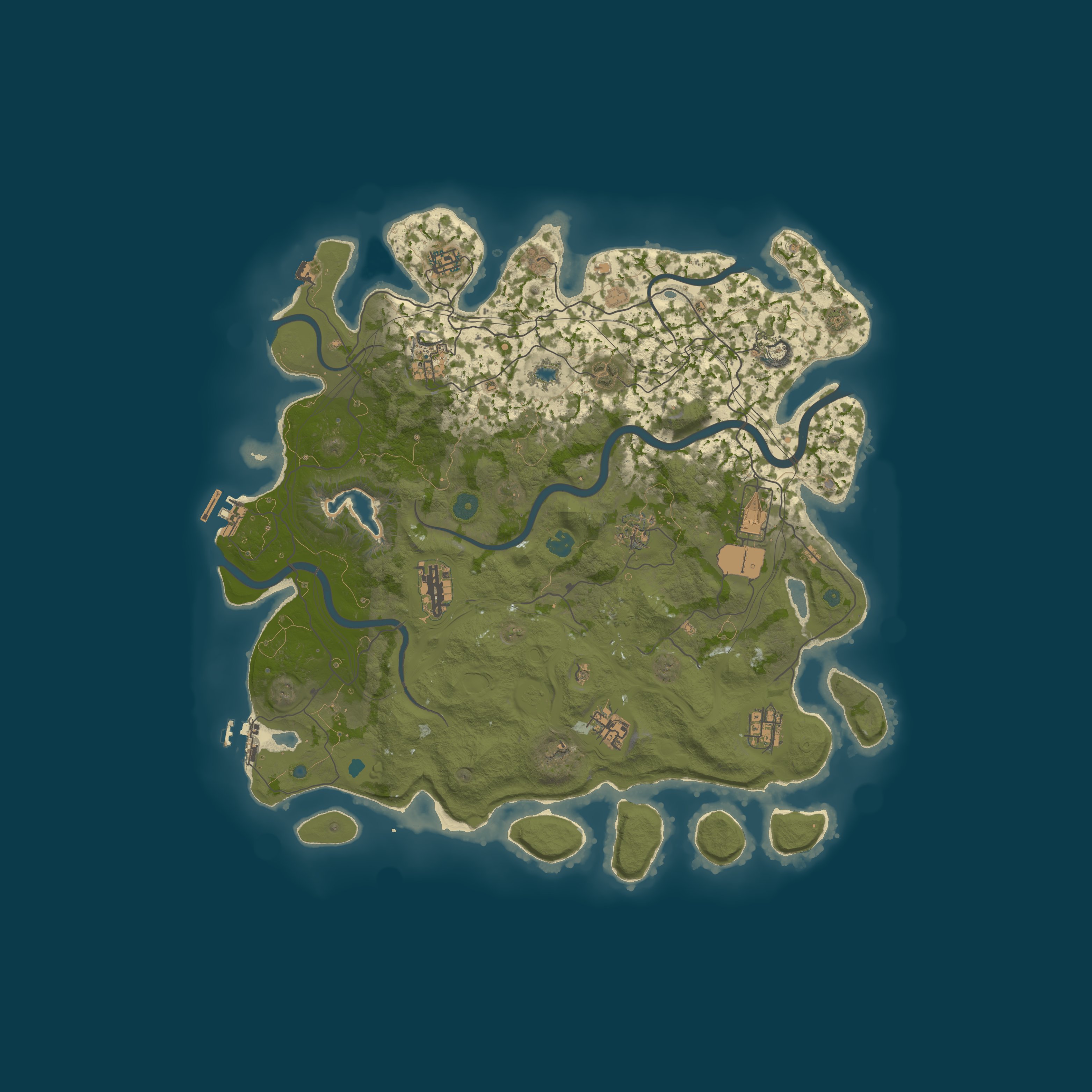 Rust map 4250/1337