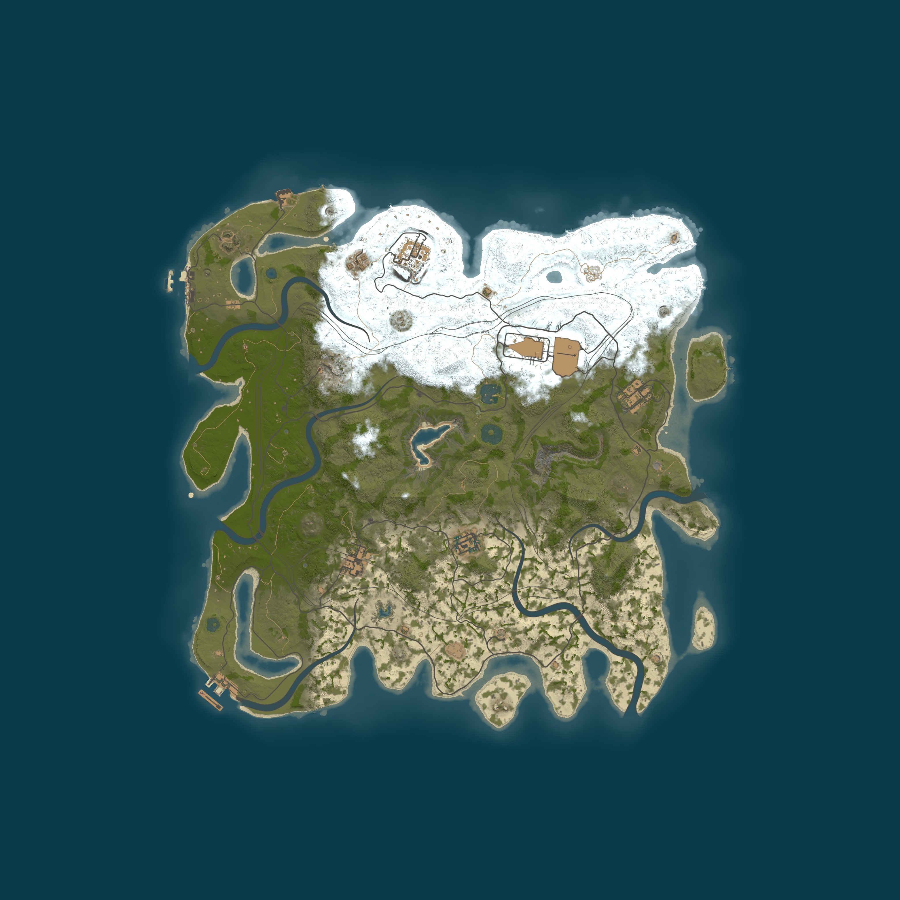 Map for [EU East] Facepunch Primitive 1