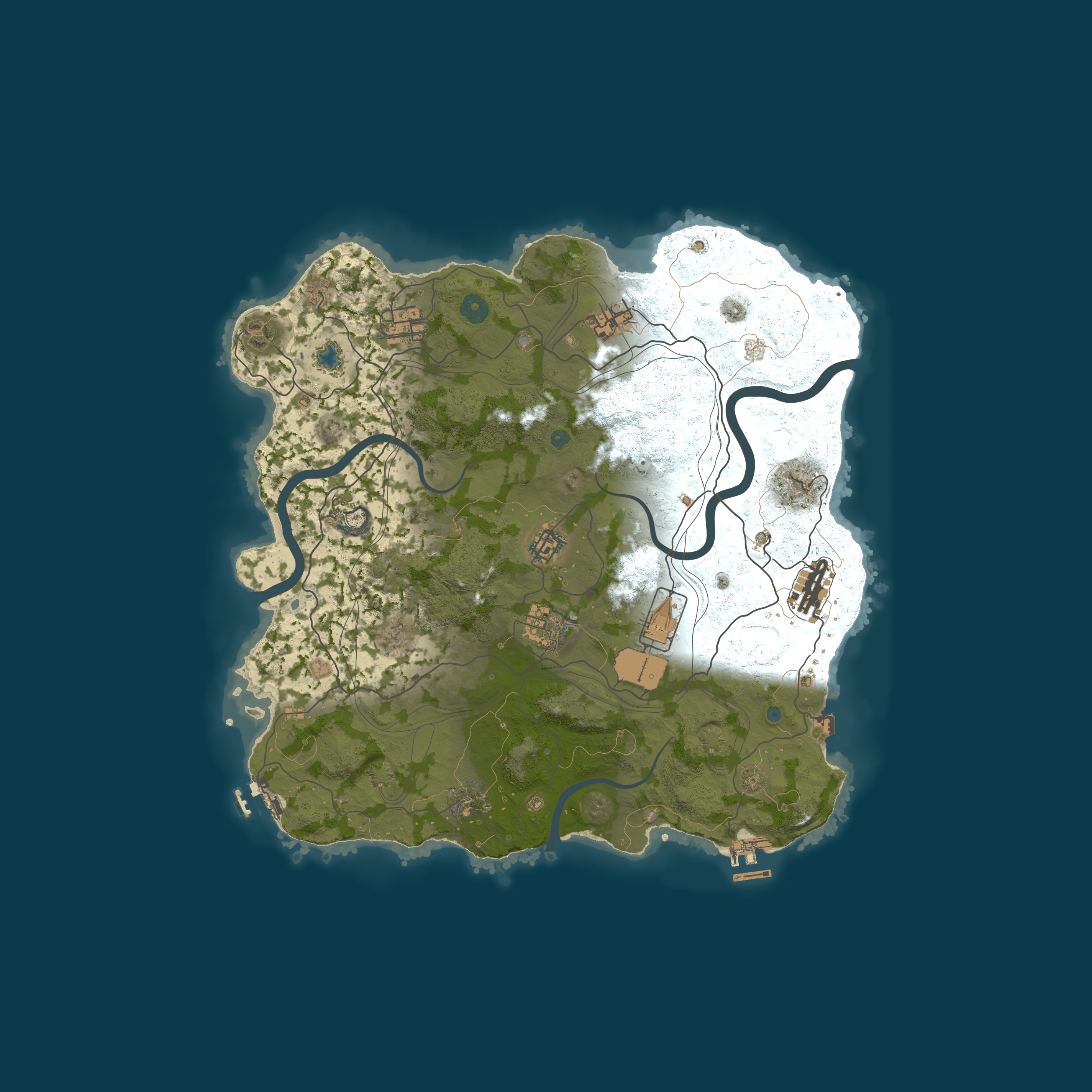 Rust map 3700/1337