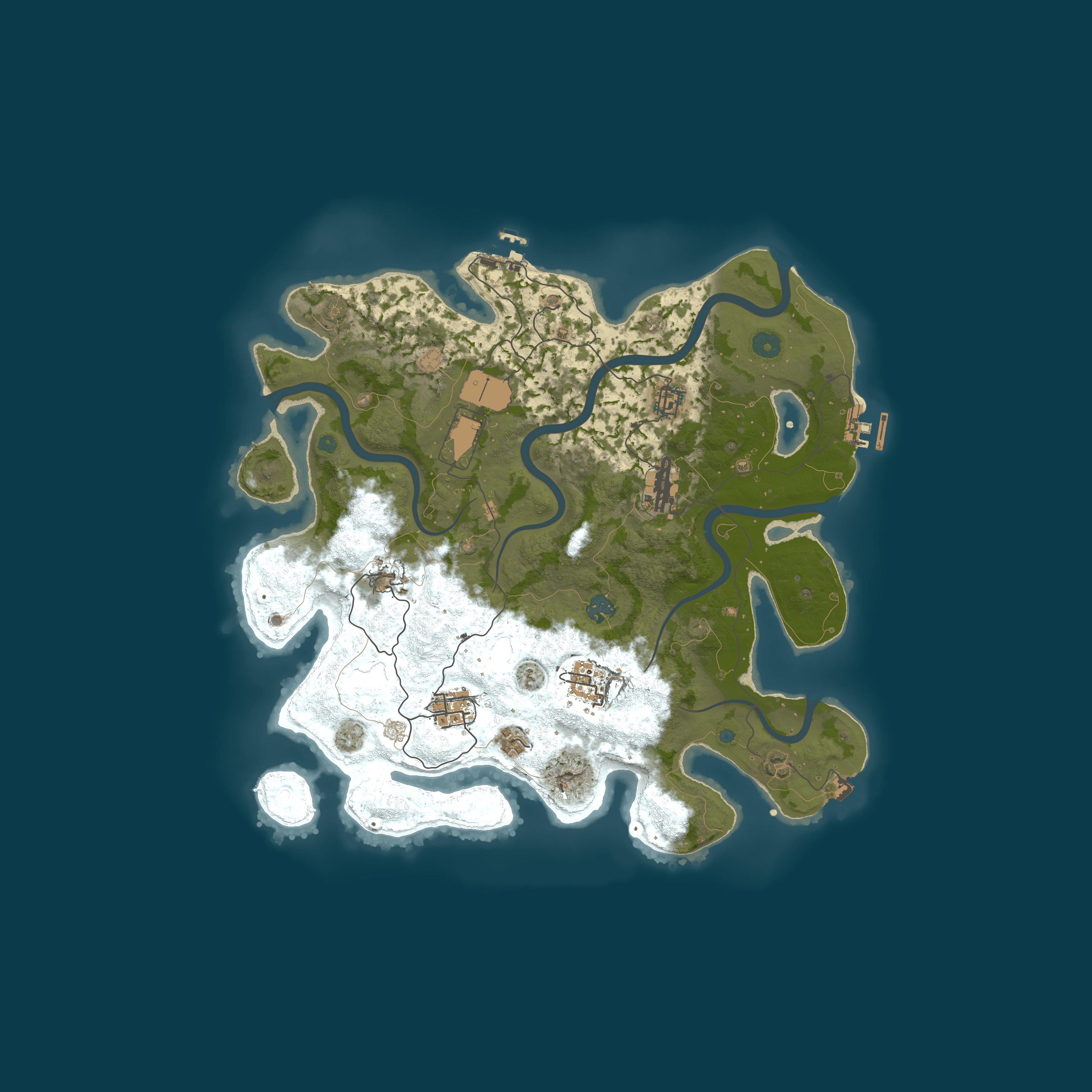 Карта сервера