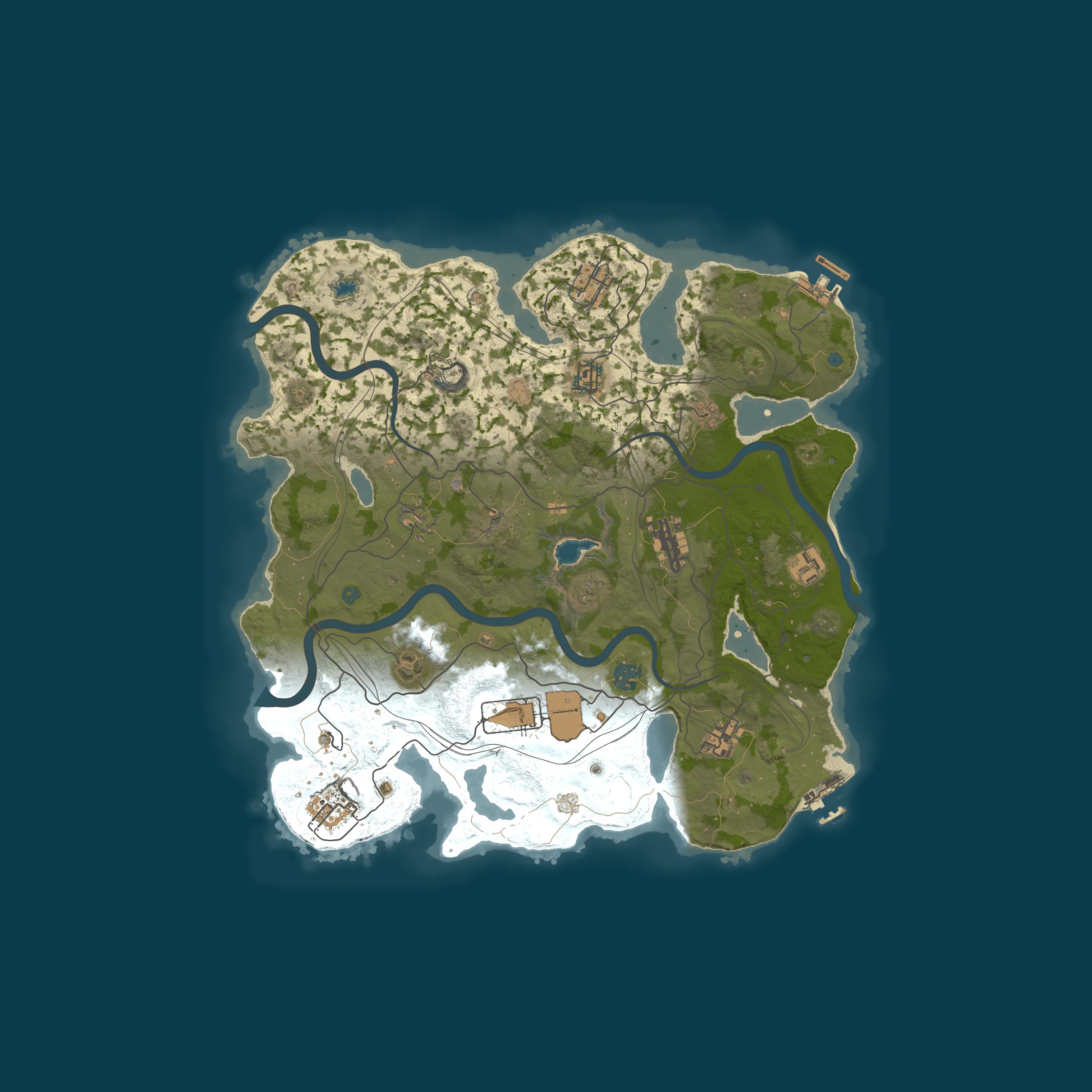 Map for XRUST.CO EU 5x Monthly Solo Only - Skins - Pvp - ORP