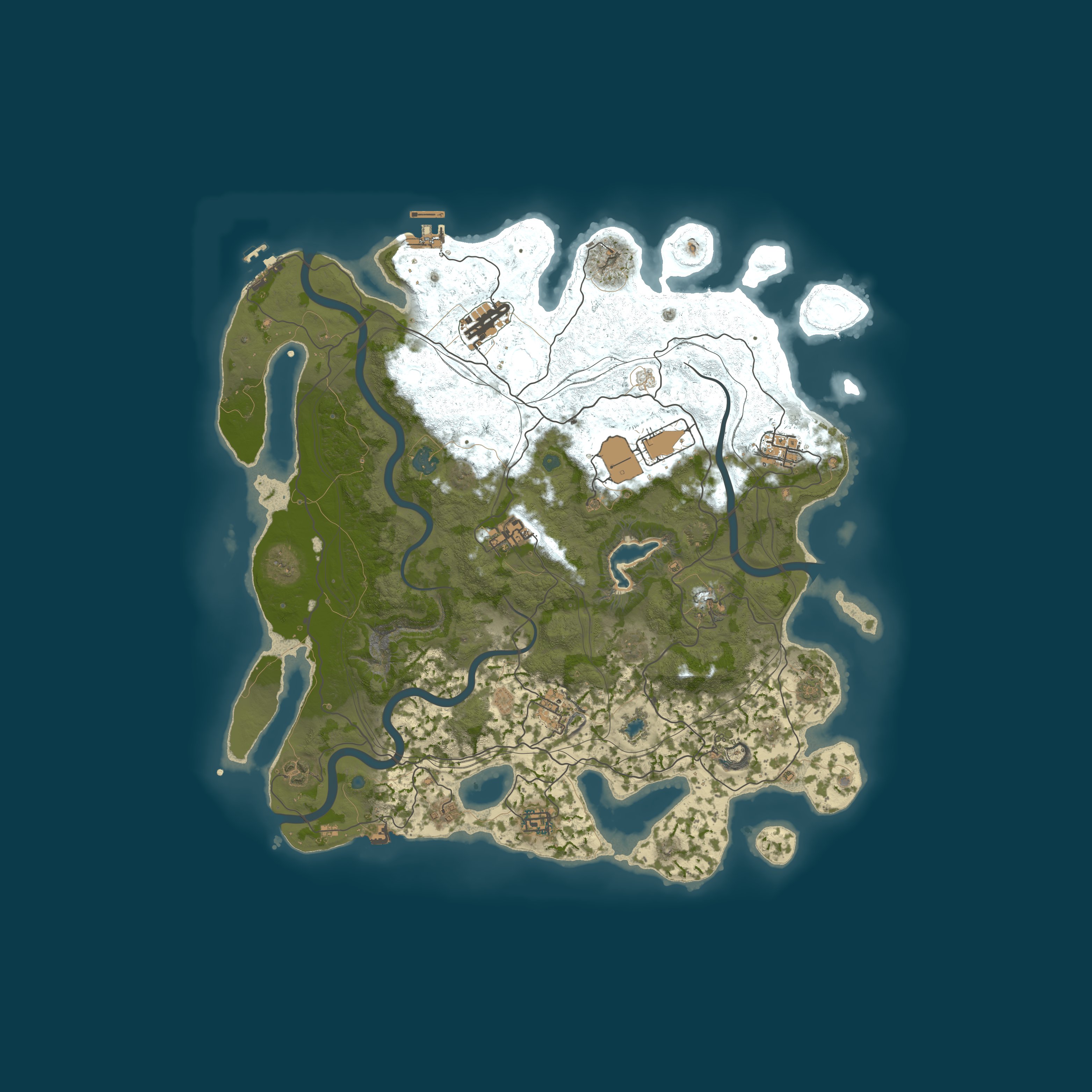 Map for #5[坚果]2X Solo/独狼/萌新/养老/月清