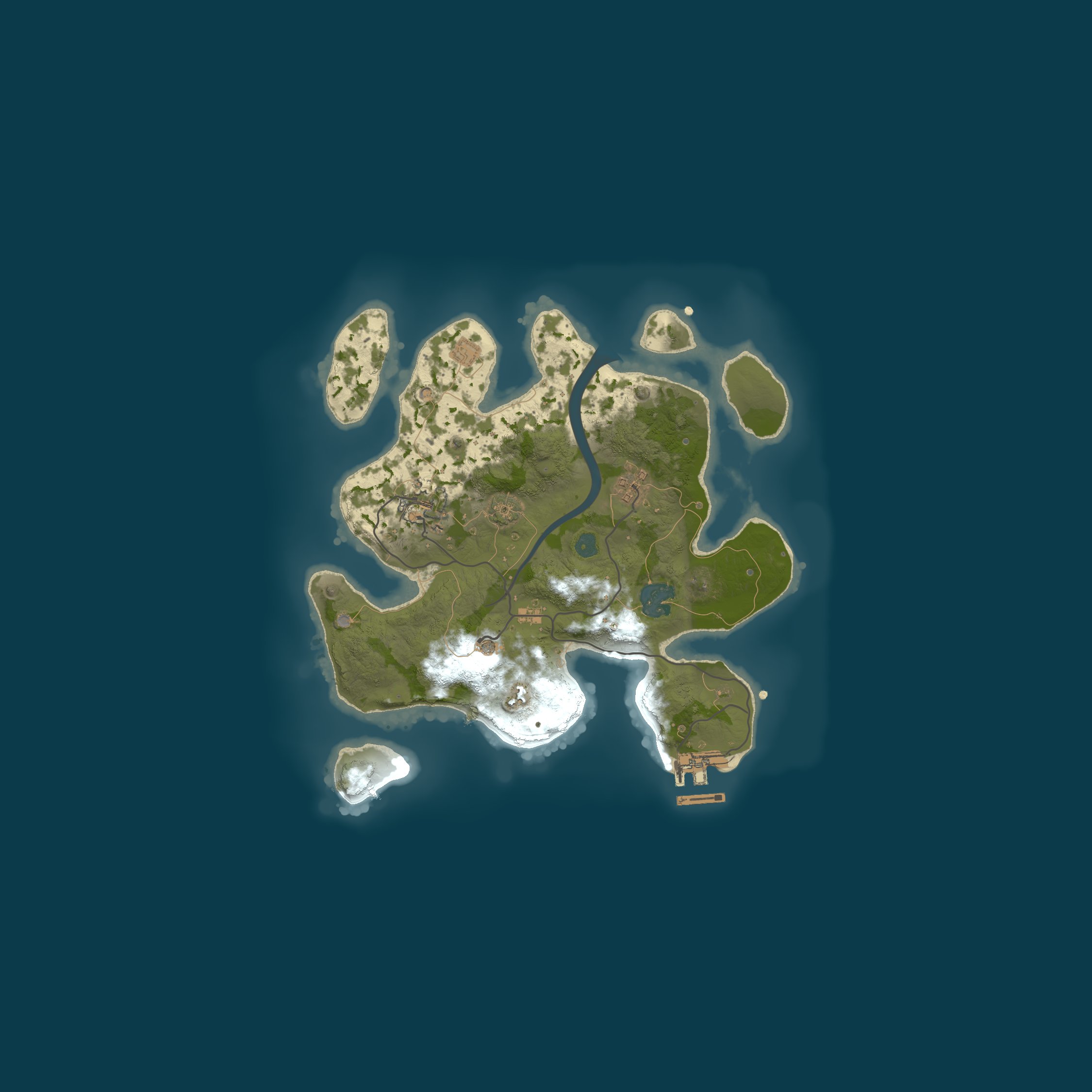 Map for Rustconsin - Solo / Duo / Trio - 3x Vanilla